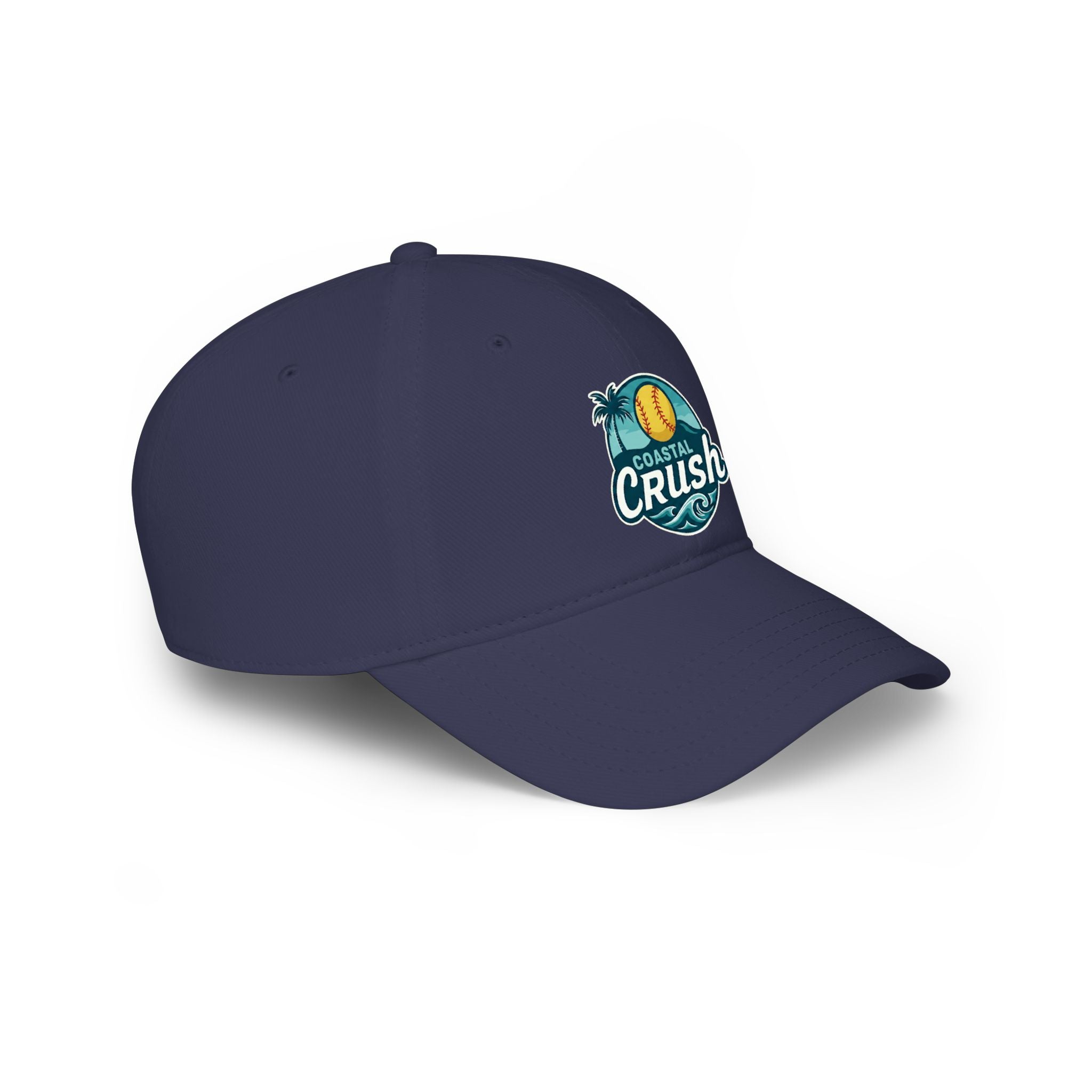Coastal Crush Logo Baseball Cap | Beach Palm Wave Surf Hat