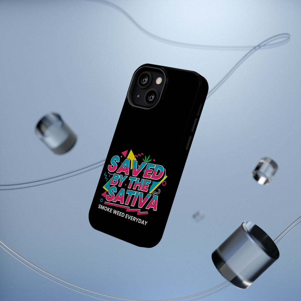 "Saved by the Sativa" Magnetic Impact-Resistant Case- Phone Case for iPhone & Android