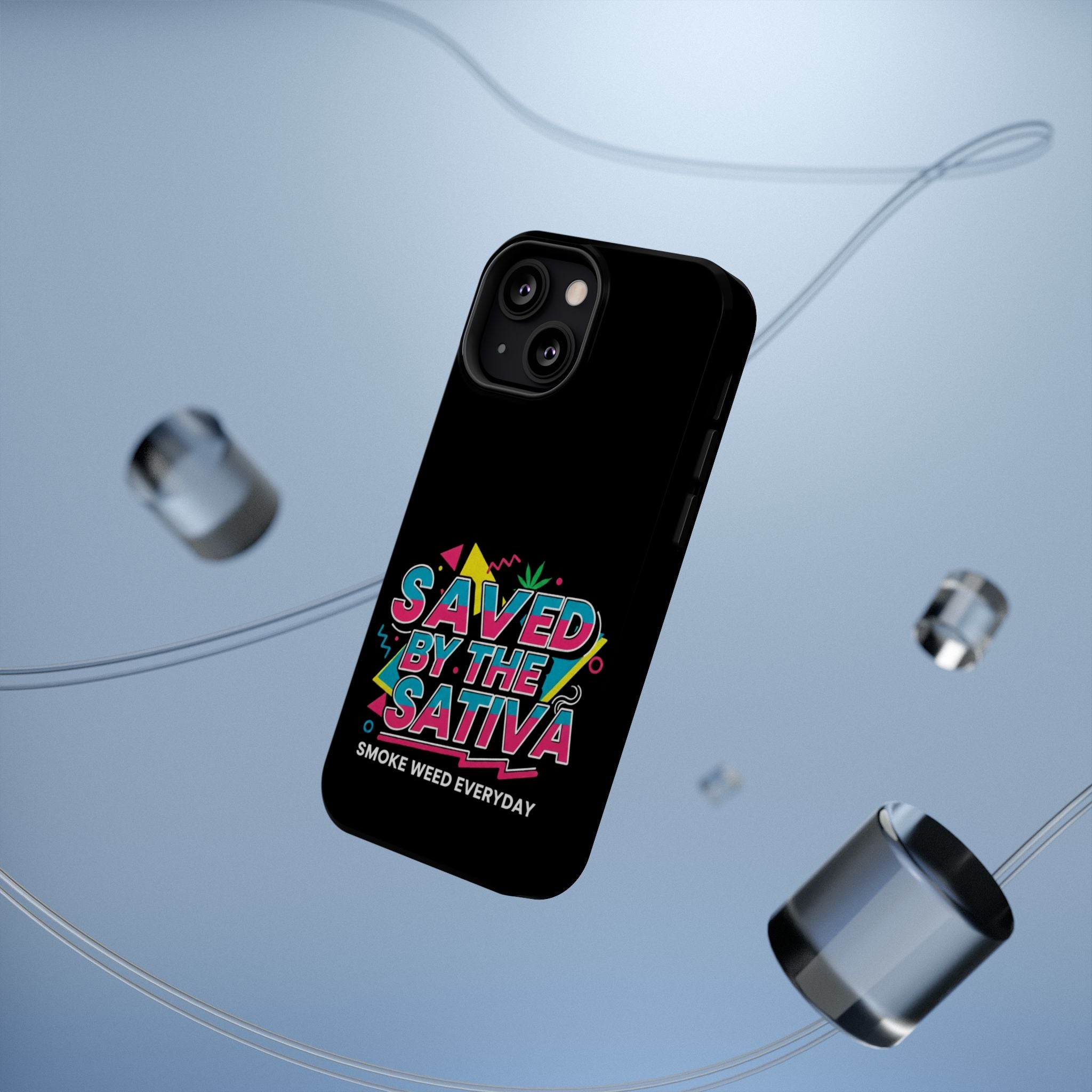 "Saved by the Sativa" Magnetic Impact-Resistant Case- Phone Case for iPhone & Android