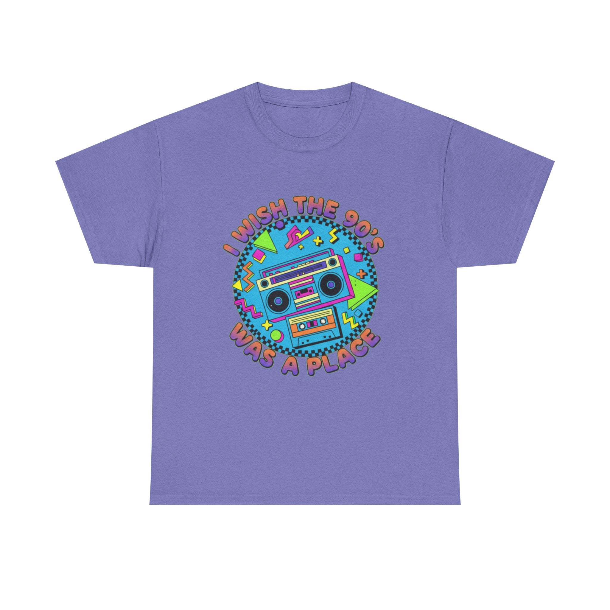 I Wish The 90s Was a Place Retro Boombox T-Shirt