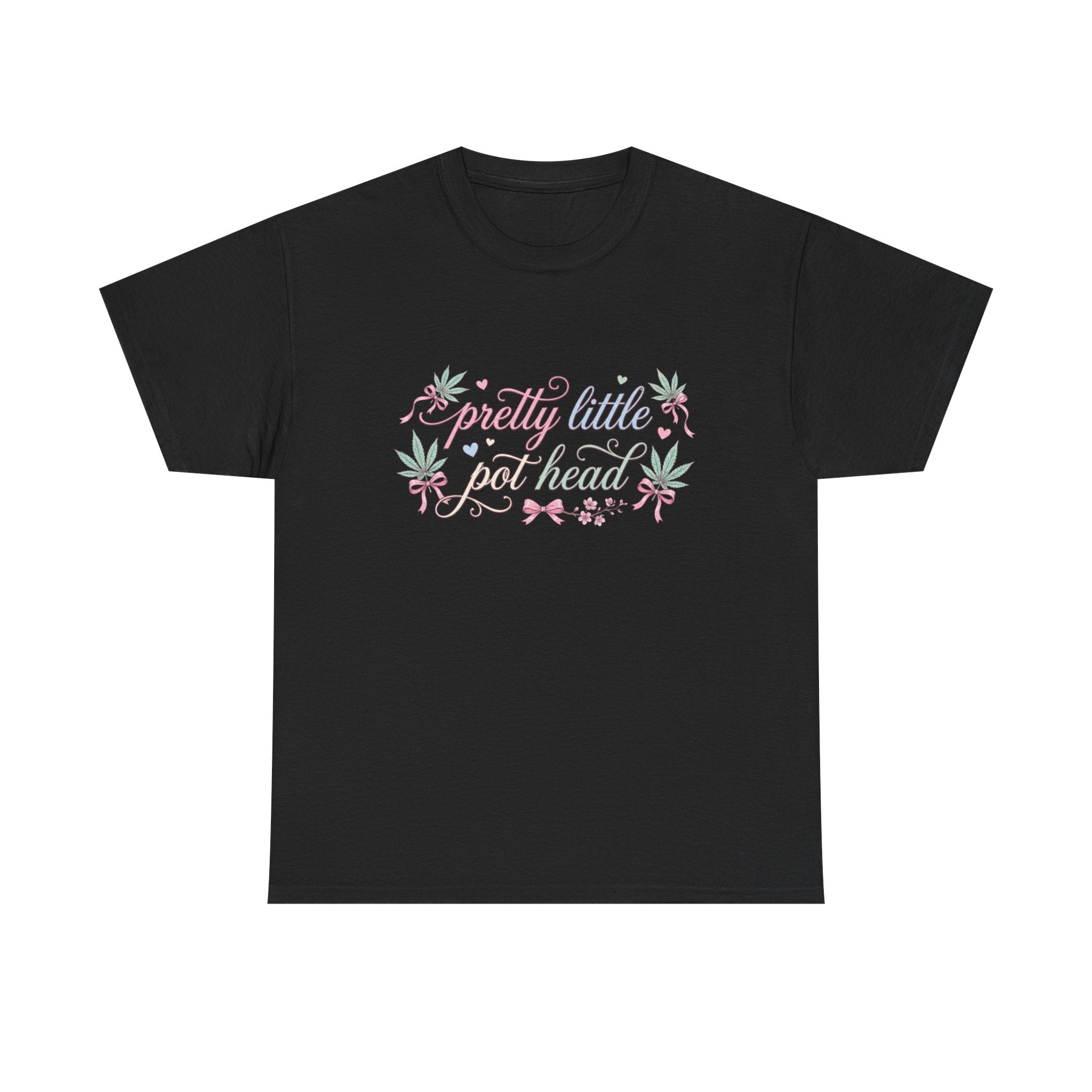 Pretty Little Pot Head Floral Script Tee