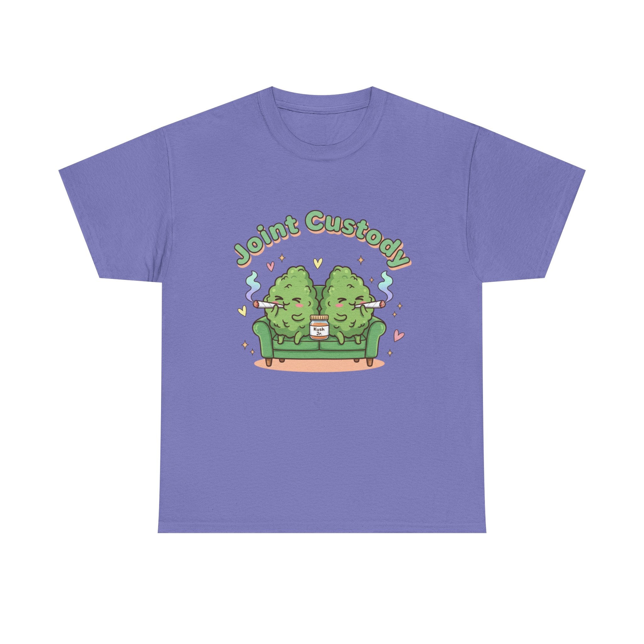 Joint Custody Unisex Heavy Cotton Tee | Funny Stoner Family Shirt