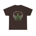 The Flower of God Angel Wings Cannabis Tee — 420 Stoner Graphic T-Shirt
