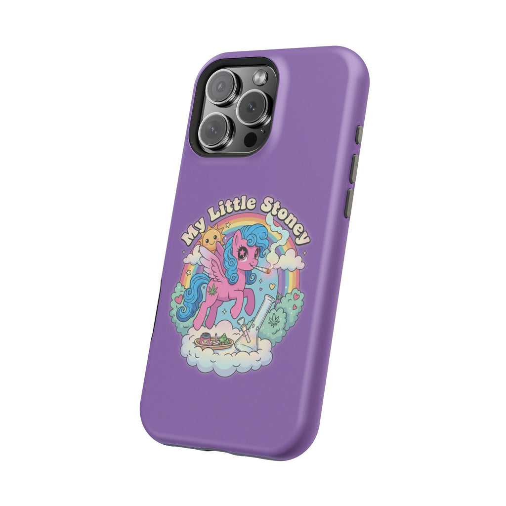 My Little Stoney Phone Case — Cute Rainbow Pony Magnetic Impact-Resistant Case for iPhone and Android