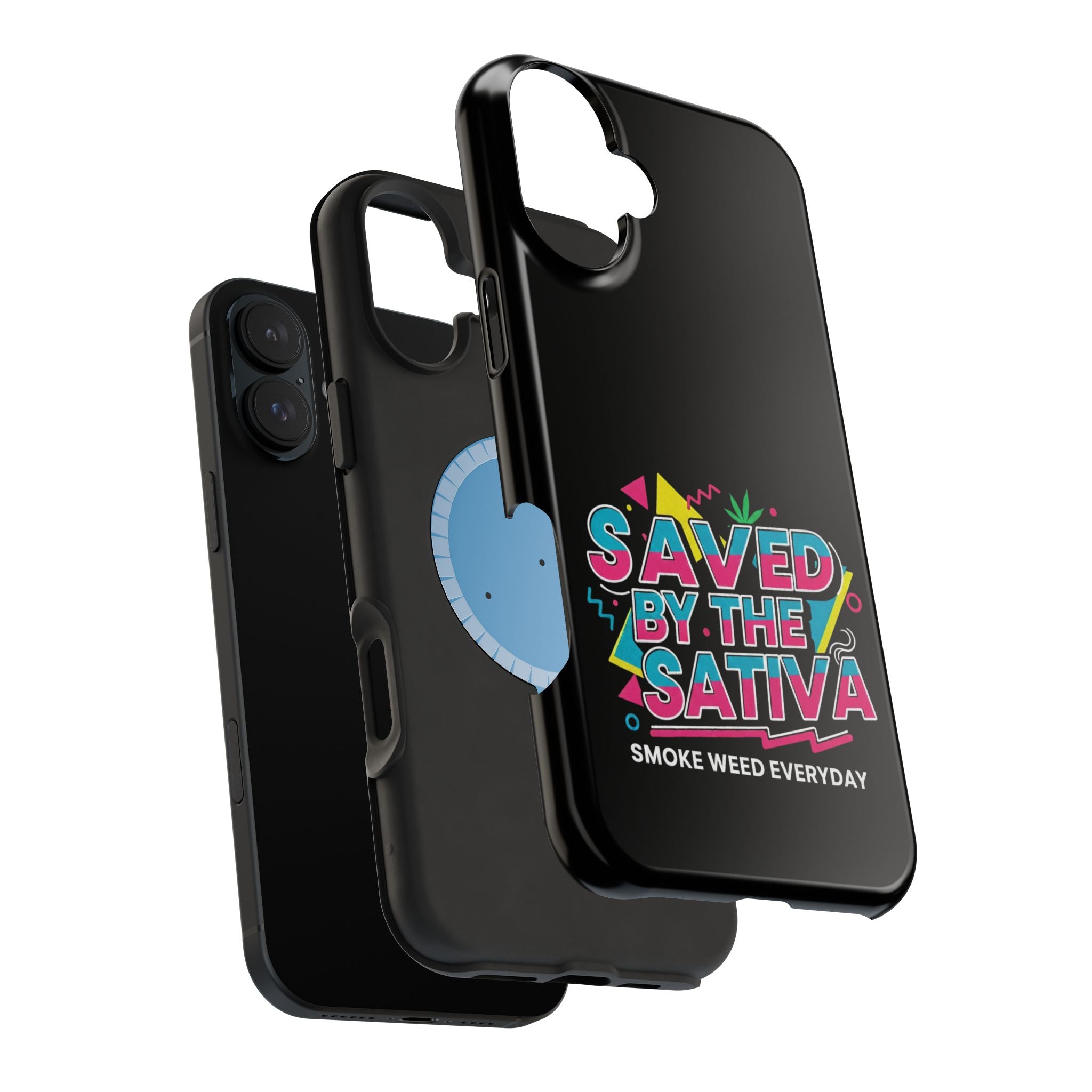 "Saved by the Sativa" Magnetic Impact-Resistant Case- Phone Case for iPhone & Android