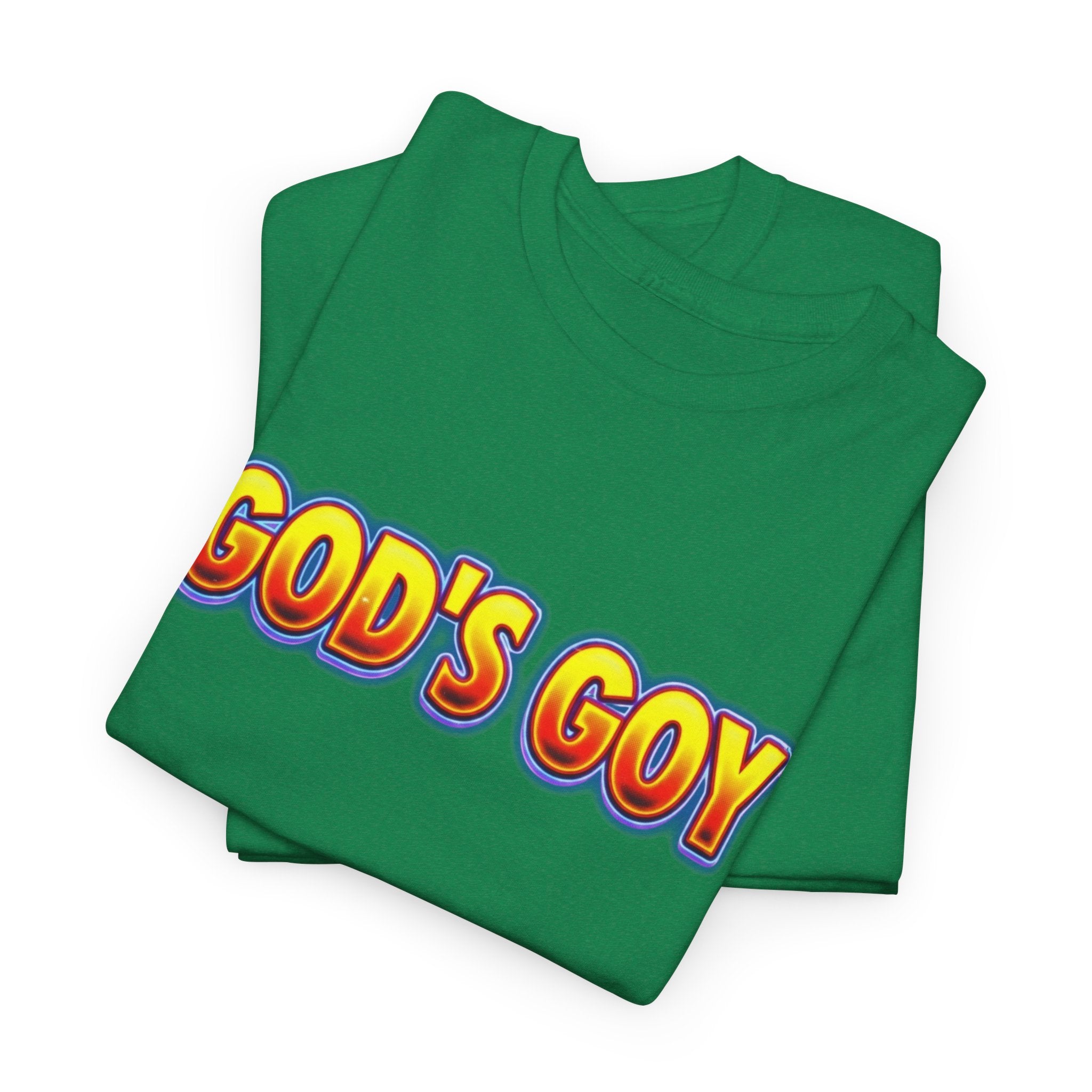 "GOD'S GOY" Bold Retro Graphic Tee