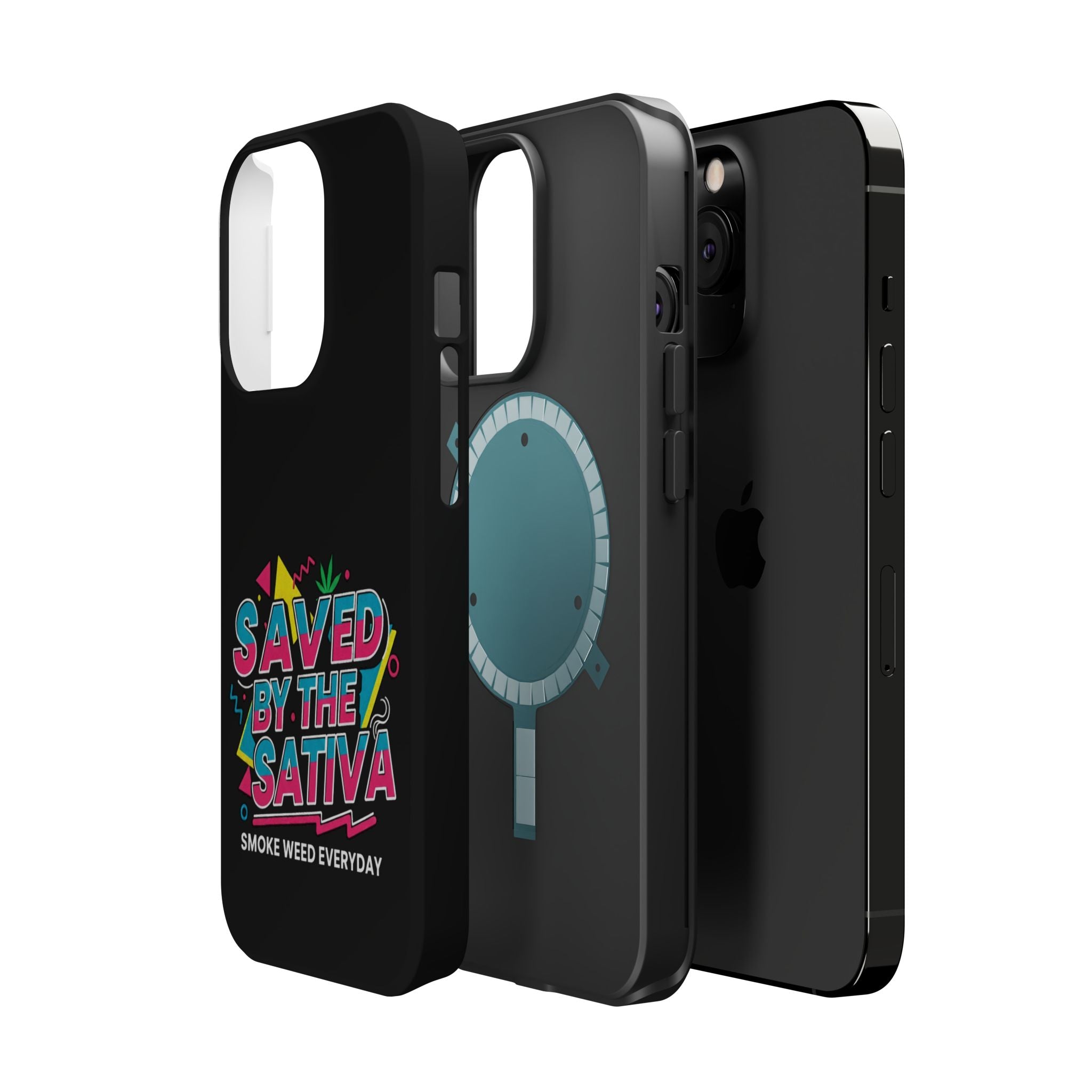 "Saved by the Sativa" Magnetic Impact-Resistant Case- Phone Case for iPhone & Android