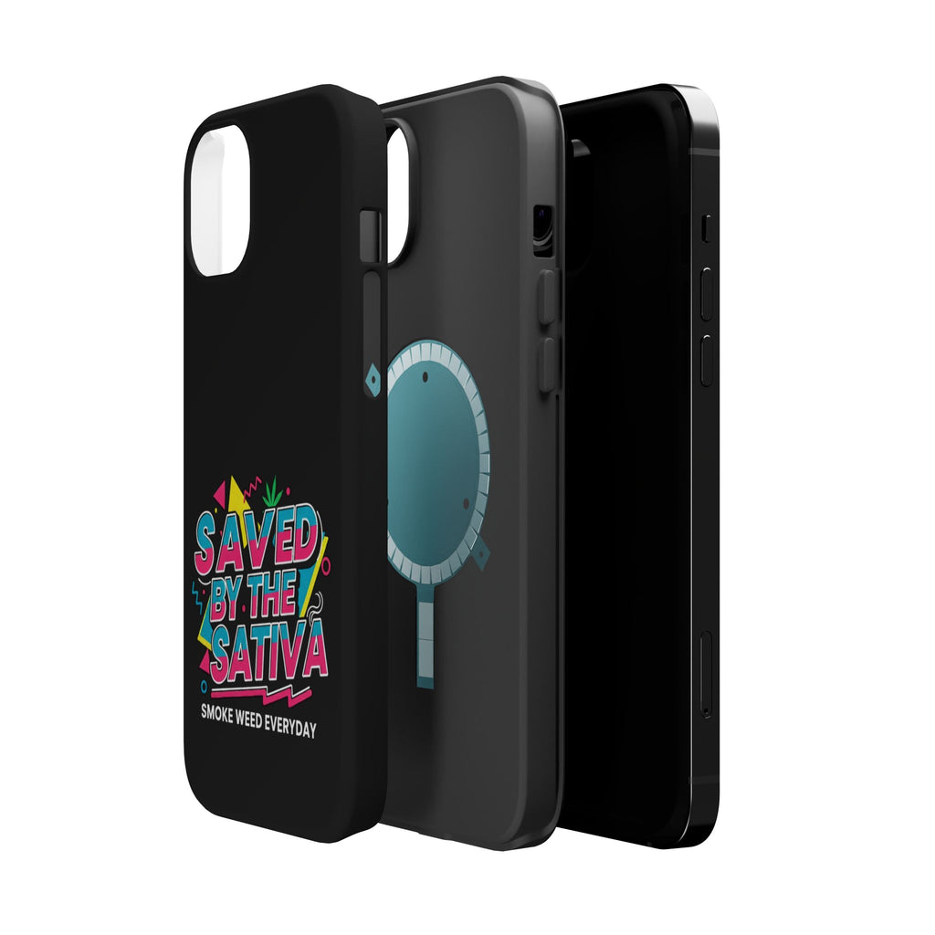 "Saved by the Sativa" Magnetic Impact-Resistant Case- Phone Case for iPhone & Android