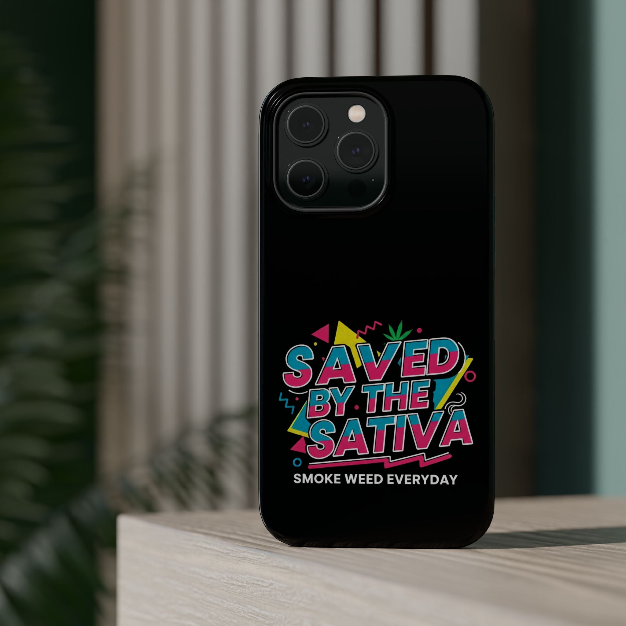 "Saved by the Sativa" Magnetic Impact-Resistant Case- Phone Case for iPhone & Android