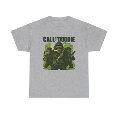 Call of Doobie Soldiers Tee | 420 Parody Video Game Shirt