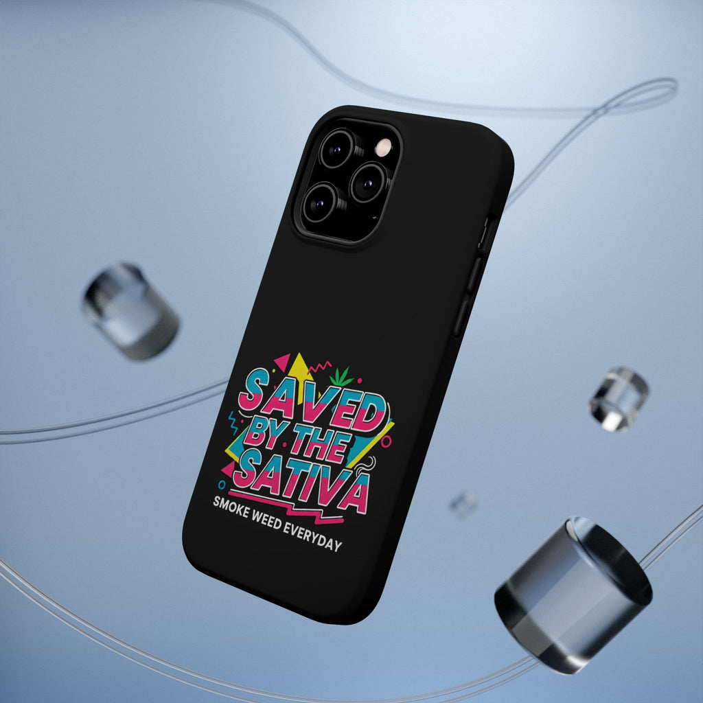 "Saved by the Sativa" Magnetic Impact-Resistant Case- Phone Case for iPhone & Android