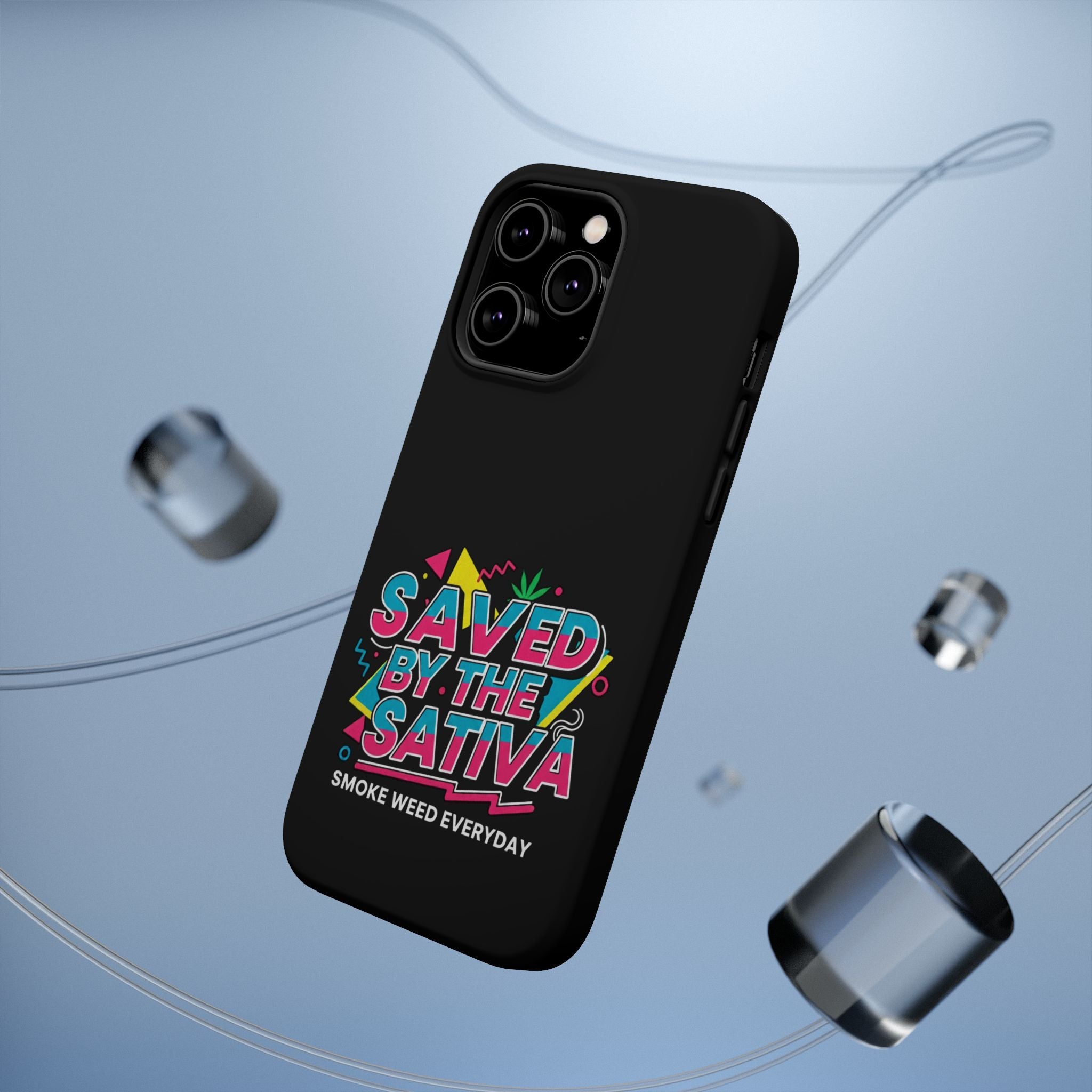 "Saved by the Sativa" Magnetic Impact-Resistant Case- Phone Case for iPhone & Android