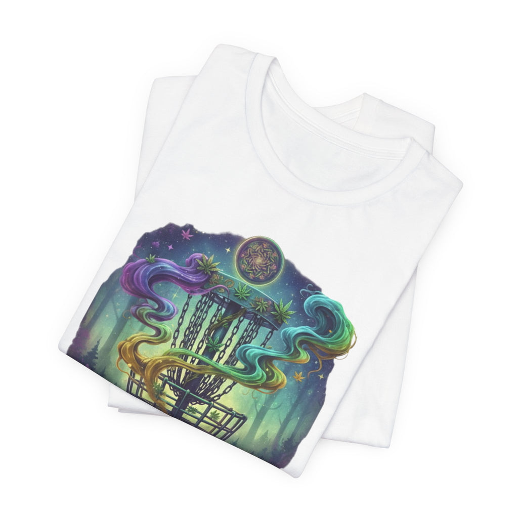 Smoke Putts Disc Golf T-Shirt, Stoner 420 Graphic Tee, Unisex Jersey Short Sleeve Tee for Smokers, , Gift for Stoners, Weed Frolph,