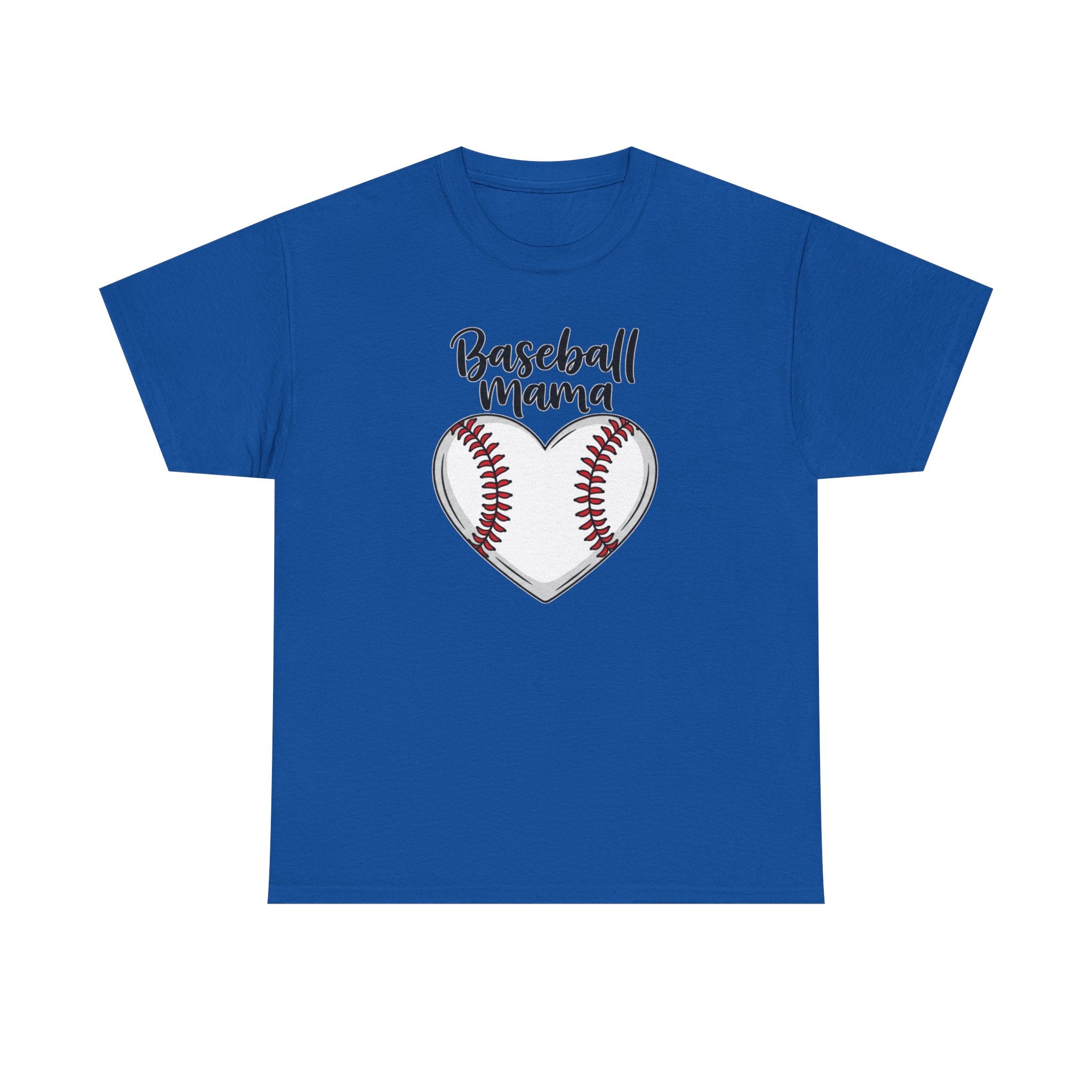 Baseball Mama heart baseball T-shirt | Mom team shirt, sports mom tee