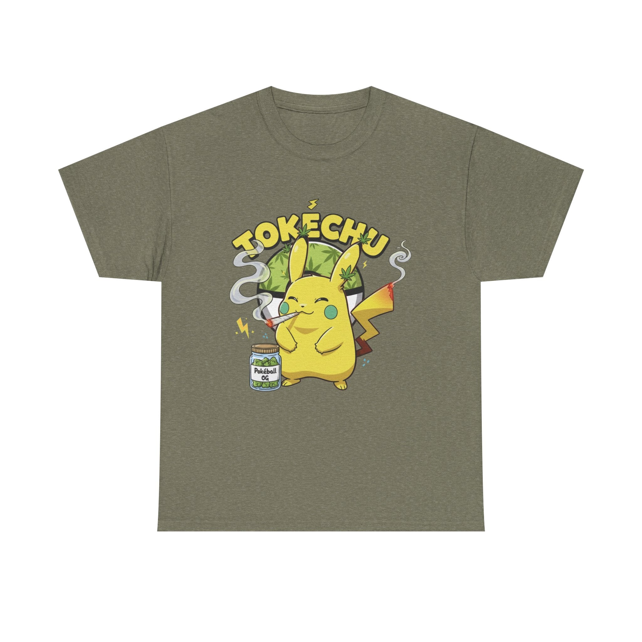 Tokechu 420 Parody Tee | Cartoon Stoner Nostalgia T-Shirt