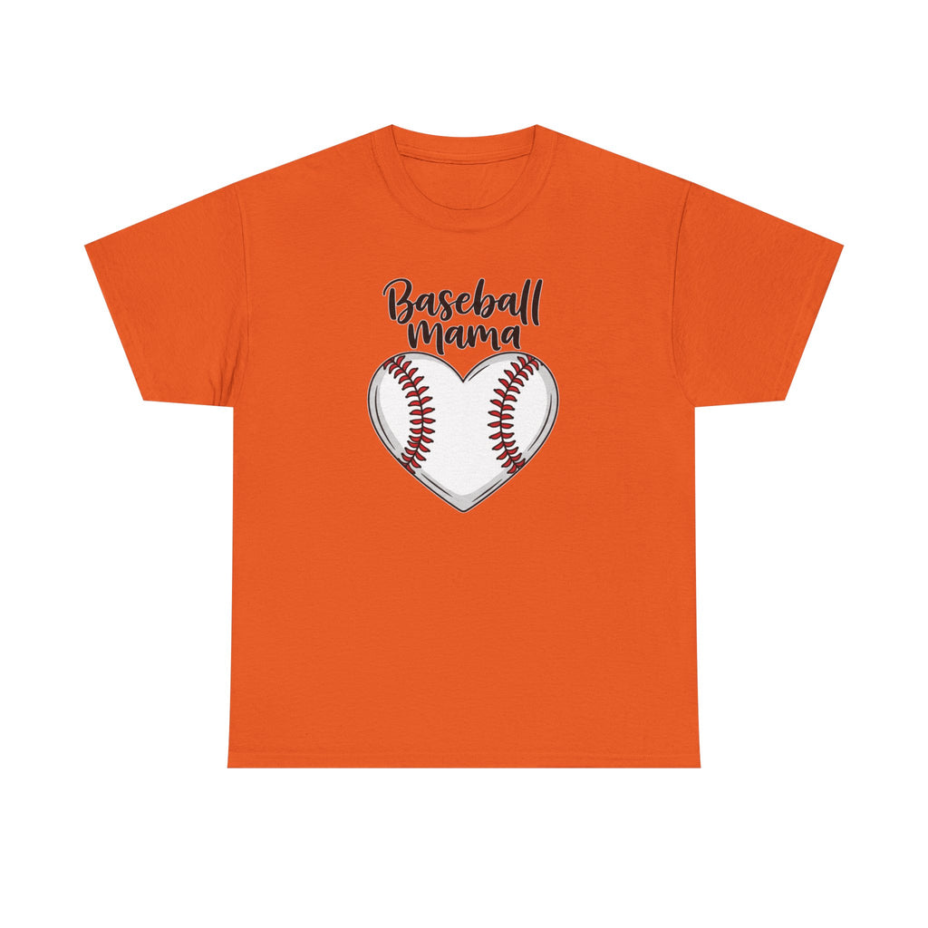 Baseball Mama heart baseball T-shirt | Mom team shirt, sports mom tee