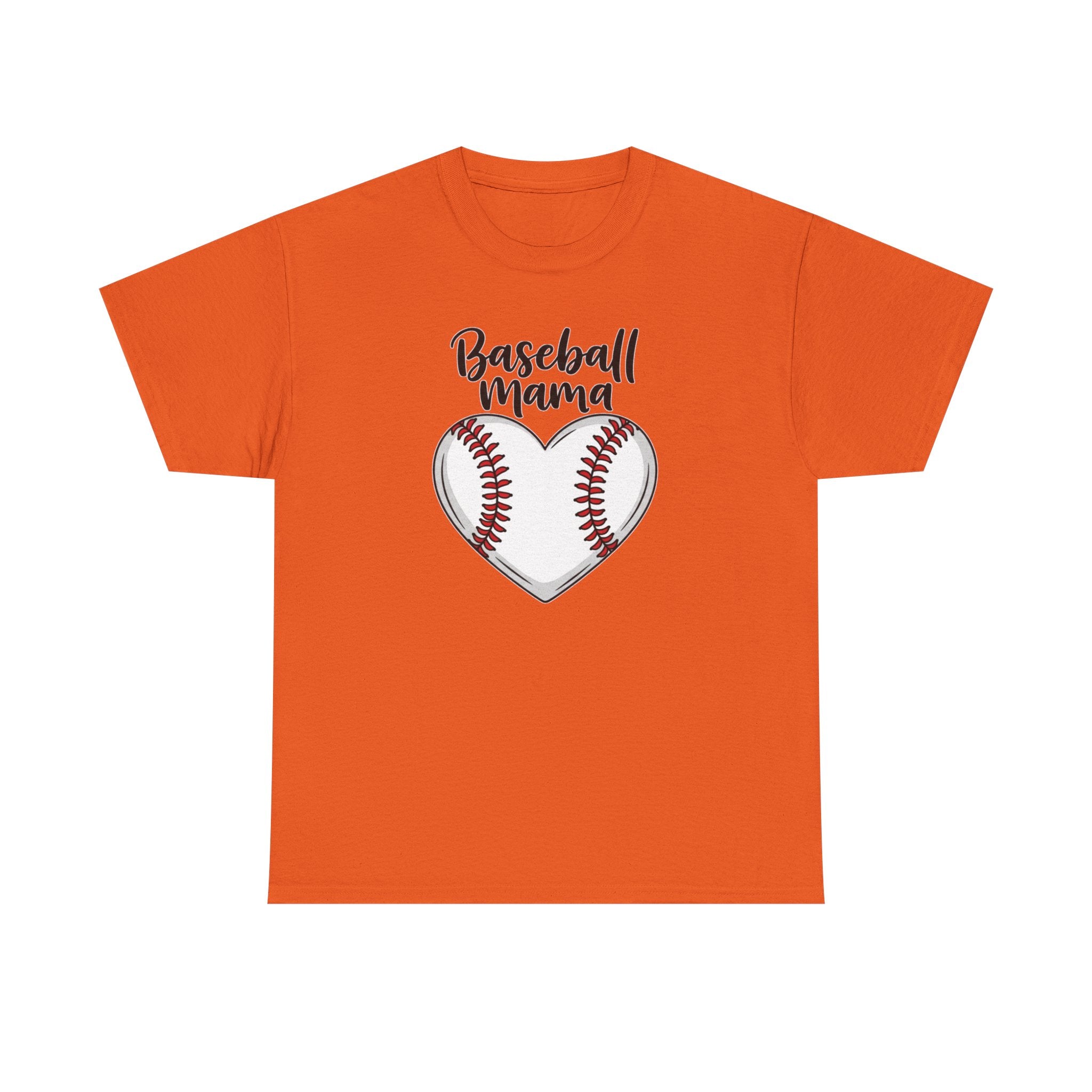 Baseball Mama heart baseball T-shirt | Mom team shirt, sports mom tee