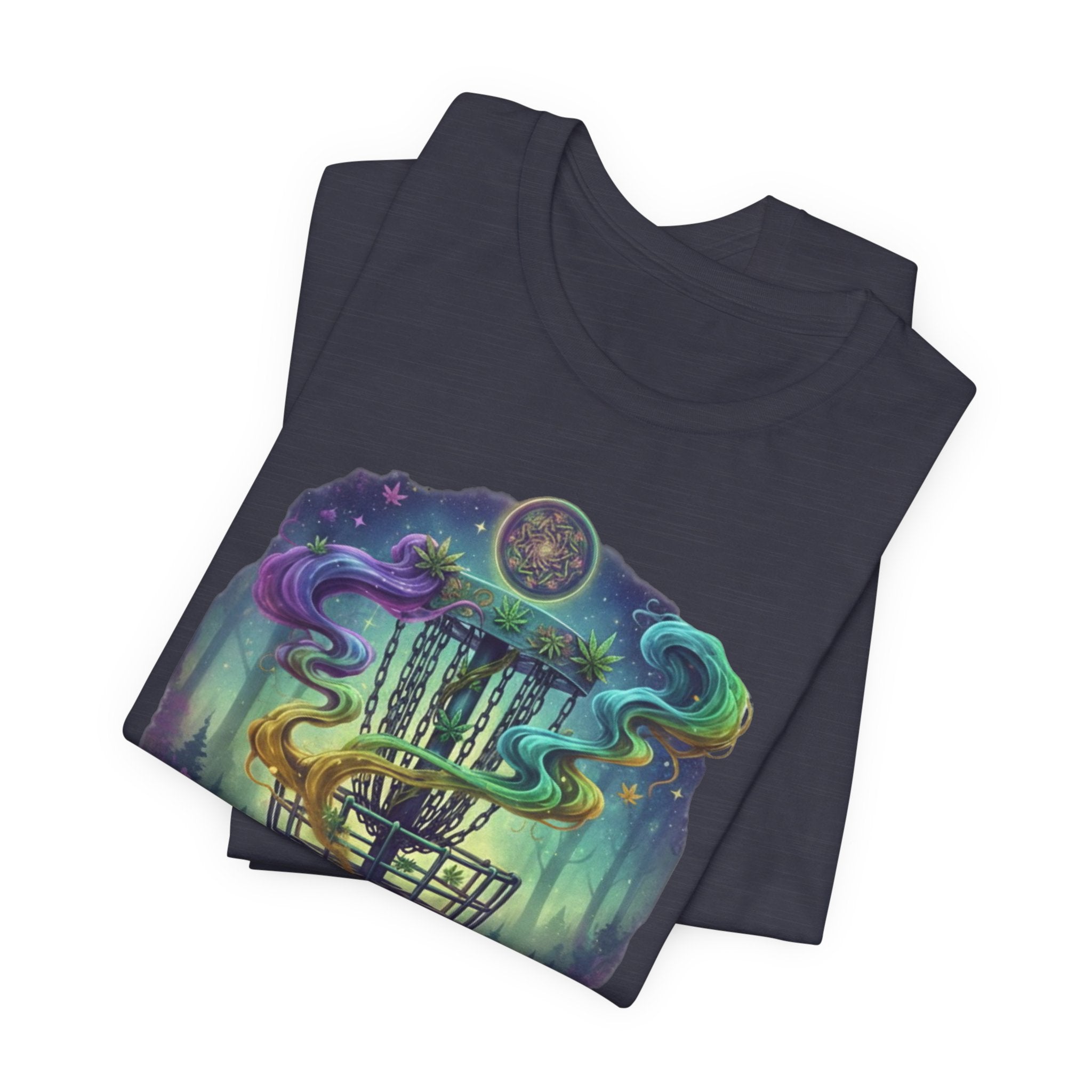Smoke Putts Disc Golf T-Shirt, Stoner 420 Graphic Tee, Unisex Jersey Short Sleeve Tee for Smokers, , Gift for Stoners, Weed Frolph,