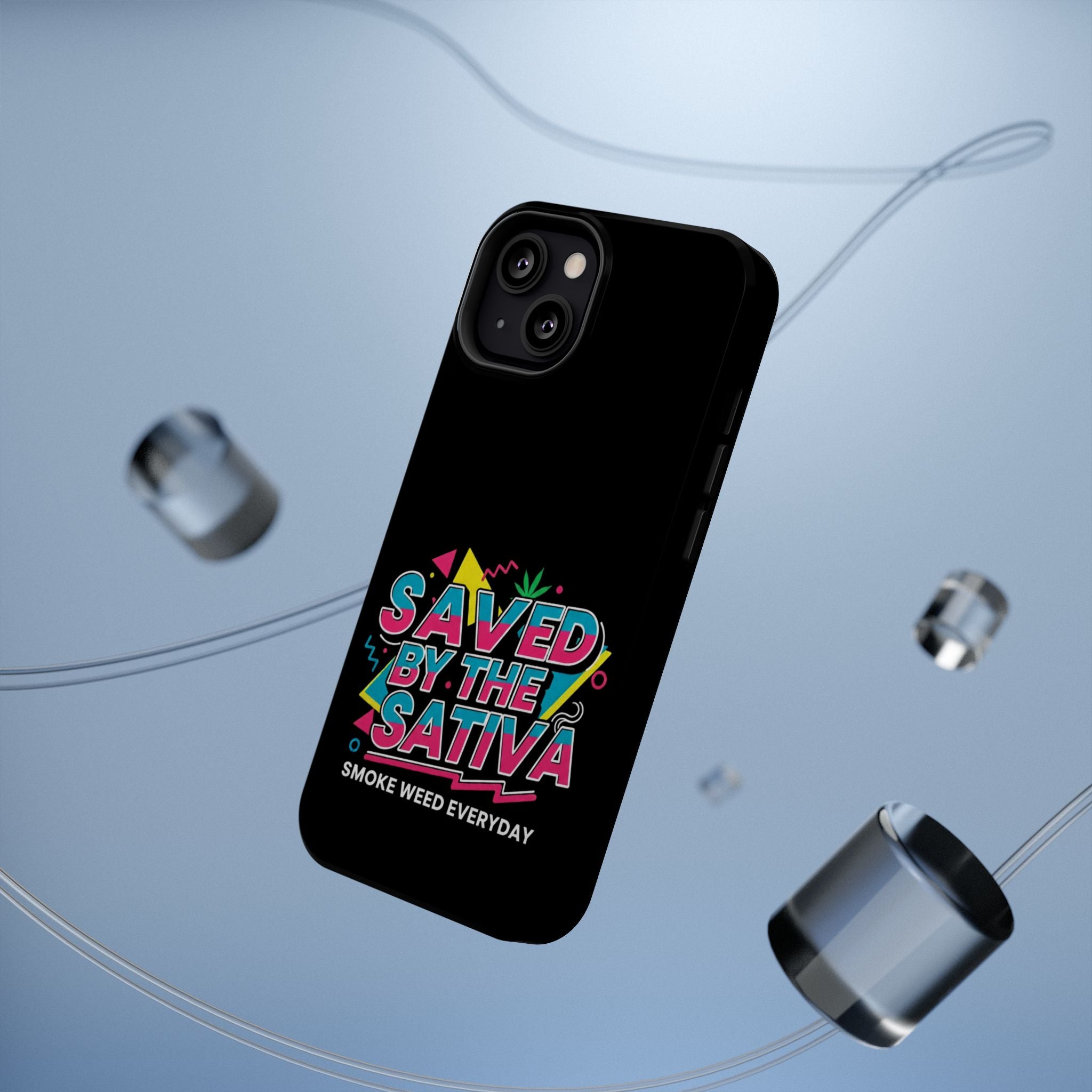 "Saved by the Sativa" Magnetic Impact-Resistant Case- Phone Case for iPhone & Android