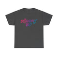 Naughty Goy Retro Script T-Shirt — Funny Goyim Vintage Typography Tee