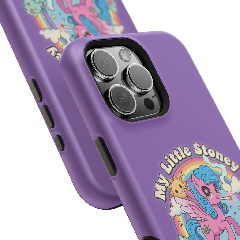 My Little Stoney Phone Case — Cute Rainbow Pony Magnetic Impact-Resistant Case for iPhone and Android