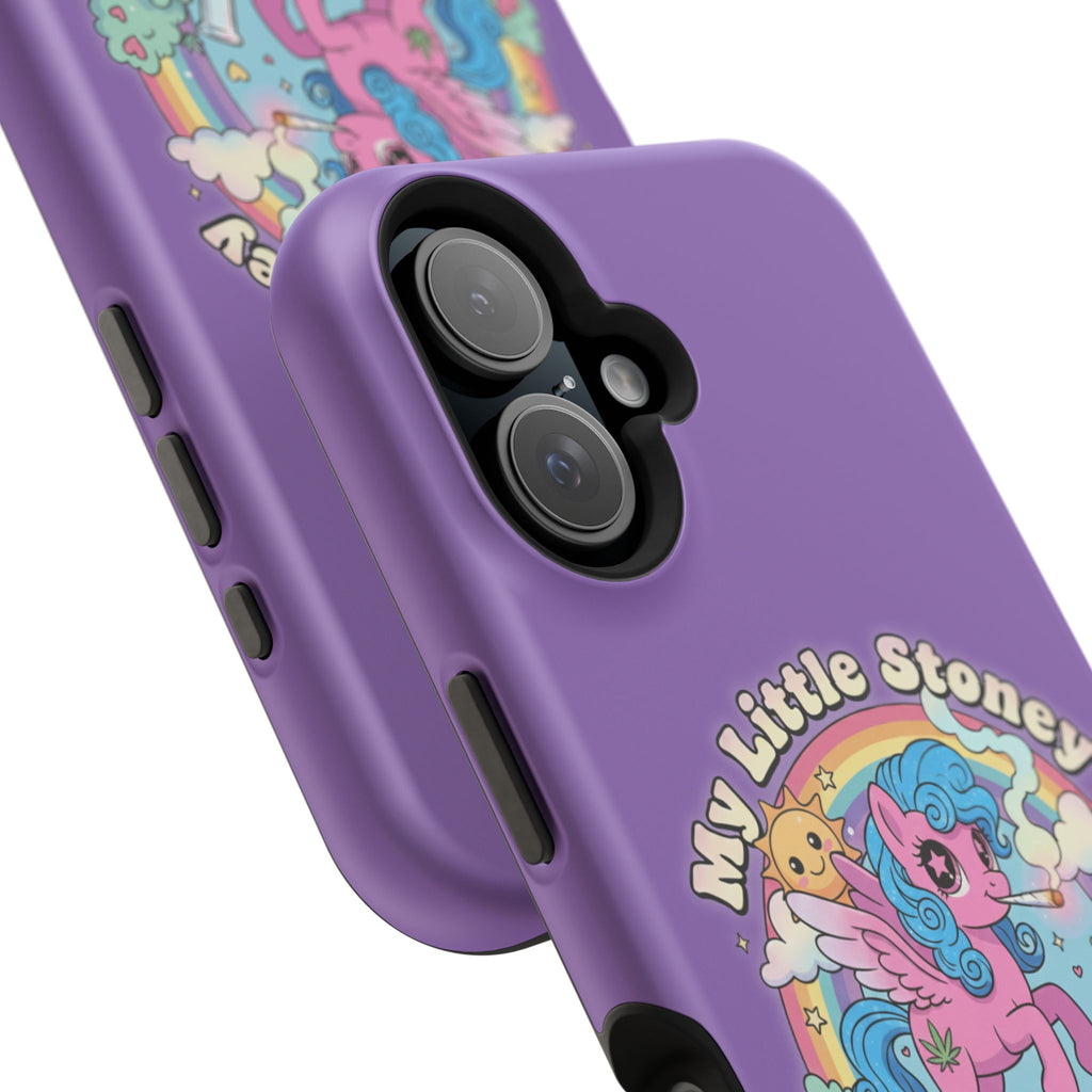 My Little Stoney Phone Case — Cute Rainbow Pony Magnetic Impact-Resistant Case for iPhone and Android