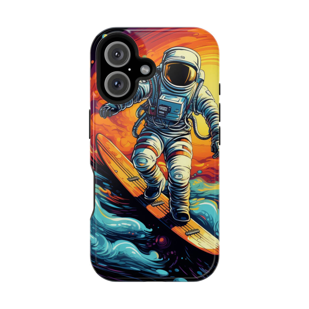 Astronaut Surfing Tough Case | Galaxy Phone Cover, Space Lover Gift, Unique Phone Case, Trendy Tech Accessory, Cool Gift Idea