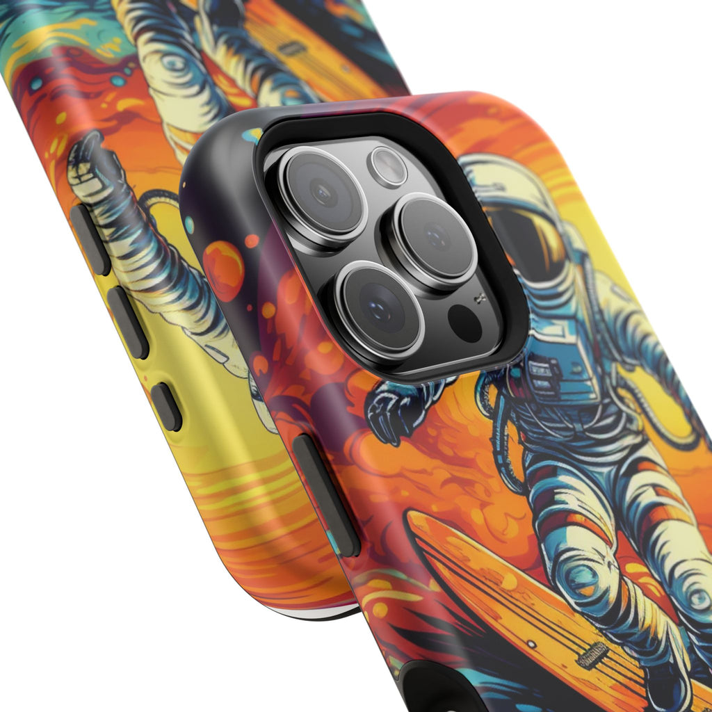 Astronaut Surfing Tough Case | Galaxy Phone Cover, Space Lover Gift, Unique Phone Case, Trendy Tech Accessory, Cool Gift Idea