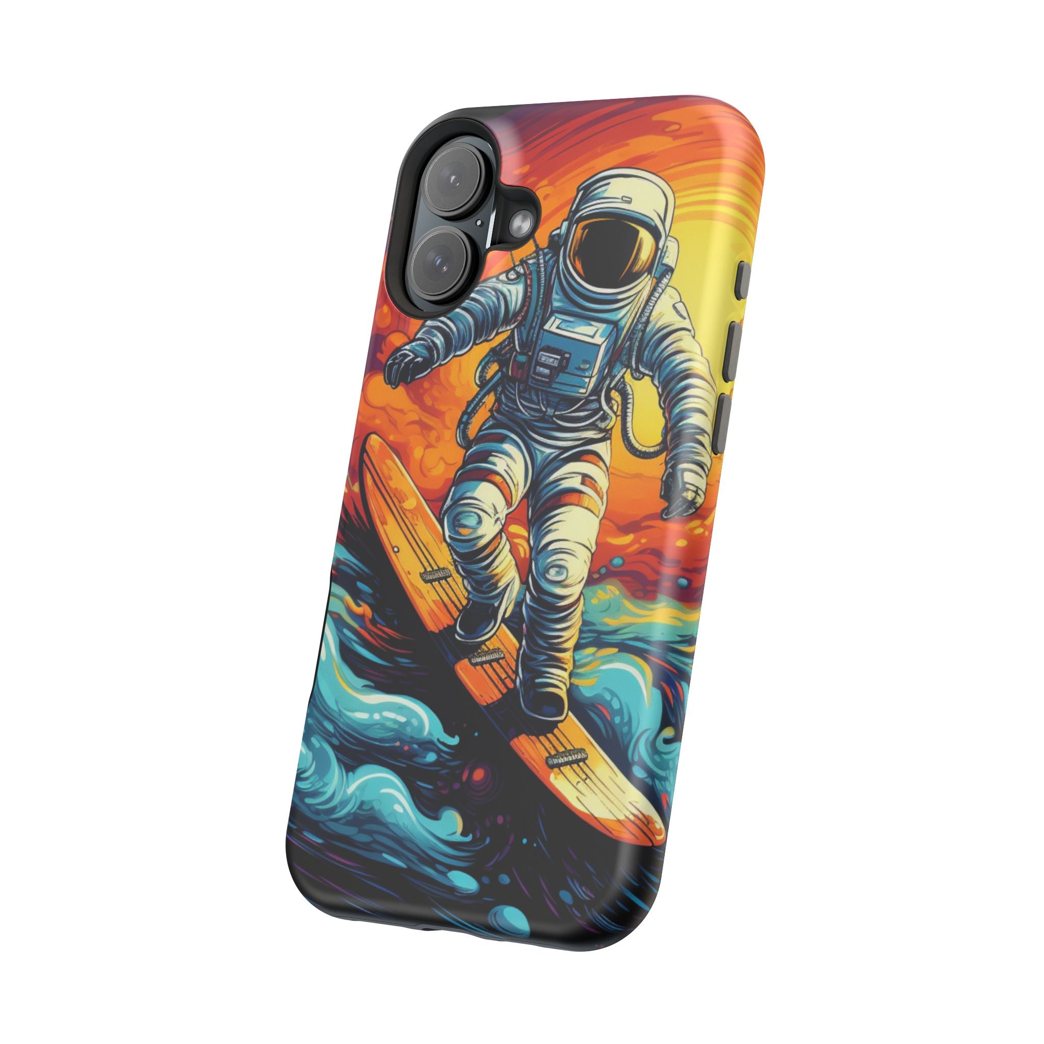 Astronaut Surfing Tough Case | Galaxy Phone Cover, Space Lover Gift, Unique Phone Case, Trendy Tech Accessory, Cool Gift Idea