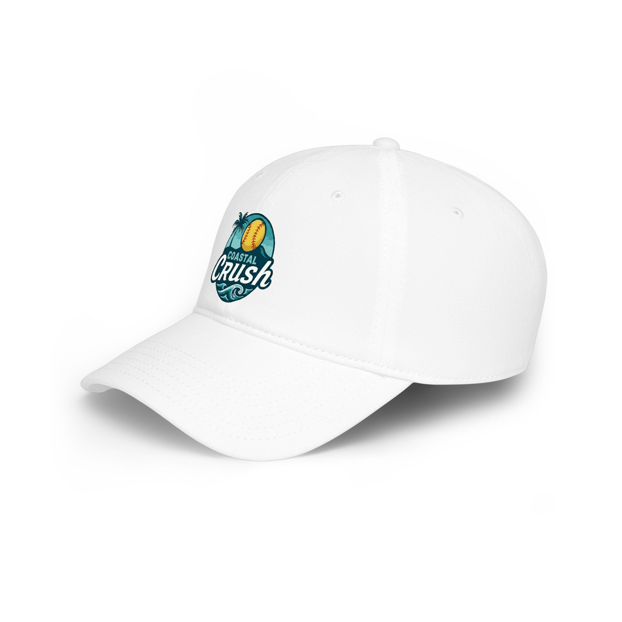 Coastal Crush Logo Baseball Cap | Beach Palm Wave Surf Hat