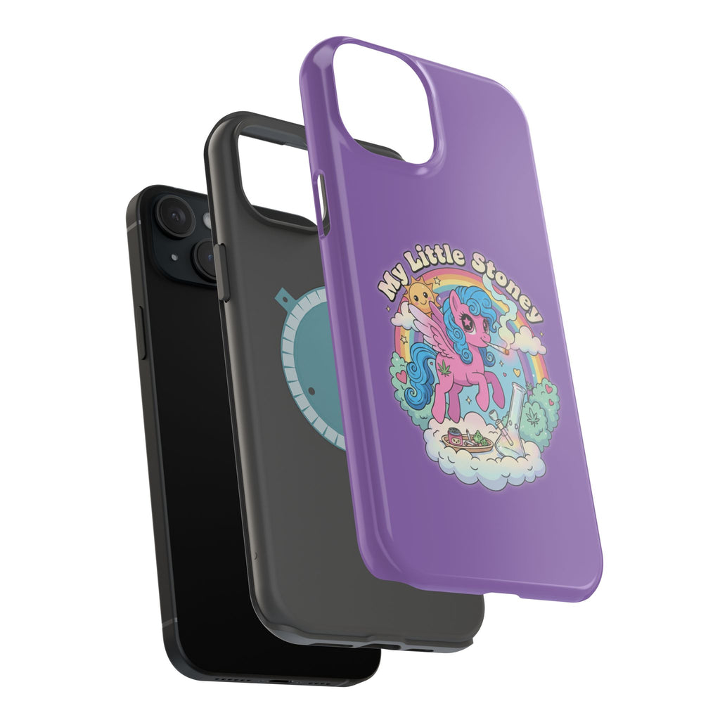 My Little Stoney Phone Case — Cute Rainbow Pony Magnetic Impact-Resistant Case for iPhone and Android