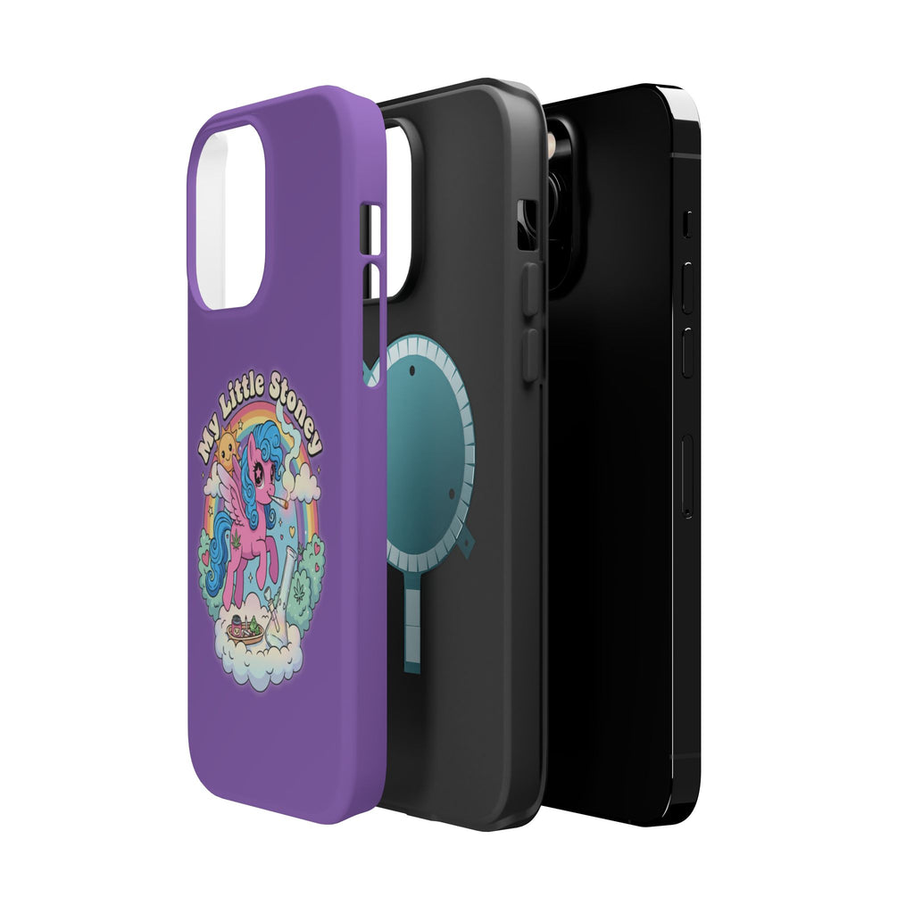My Little Stoney Phone Case — Cute Rainbow Pony Magnetic Impact-Resistant Case for iPhone and Android