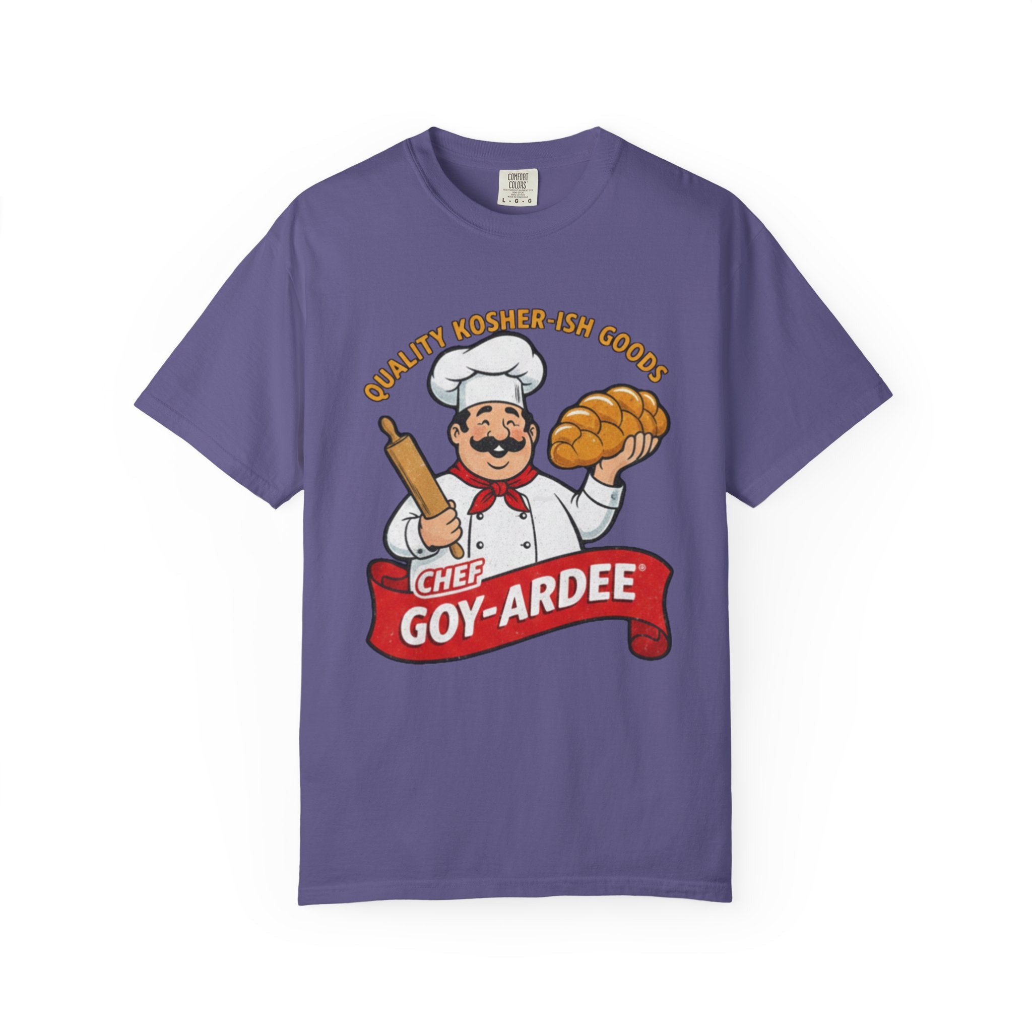 Chef Goy-Ardee graphic T-Shirt | Vintage Cartoon Baker Logo