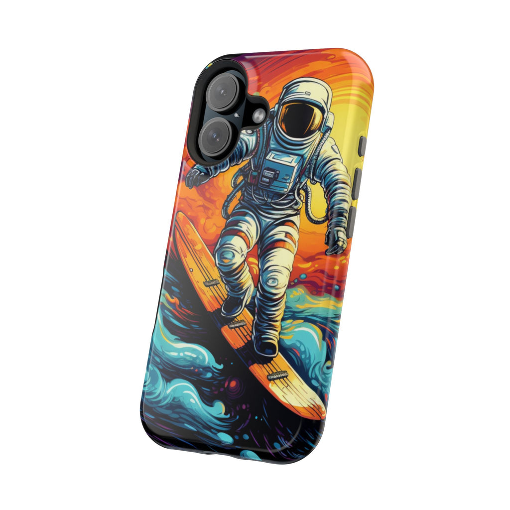 Astronaut Surfing Tough Case | Galaxy Phone Cover, Space Lover Gift, Unique Phone Case, Trendy Tech Accessory, Cool Gift Idea