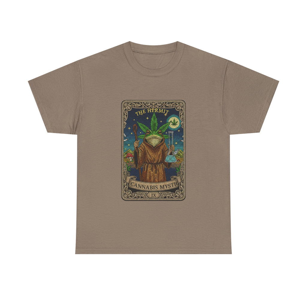 420 Mystic Hermit Tarot Tee | Psychedelic Plant Art
