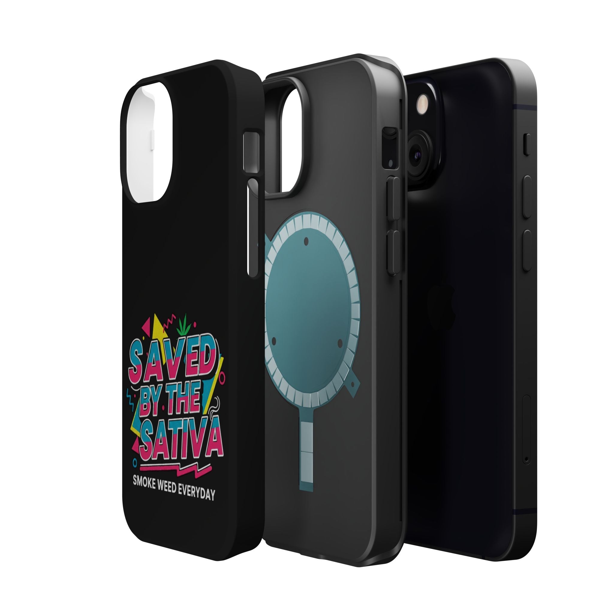 "Saved by the Sativa" Magnetic Impact-Resistant Case- Phone Case for iPhone & Android