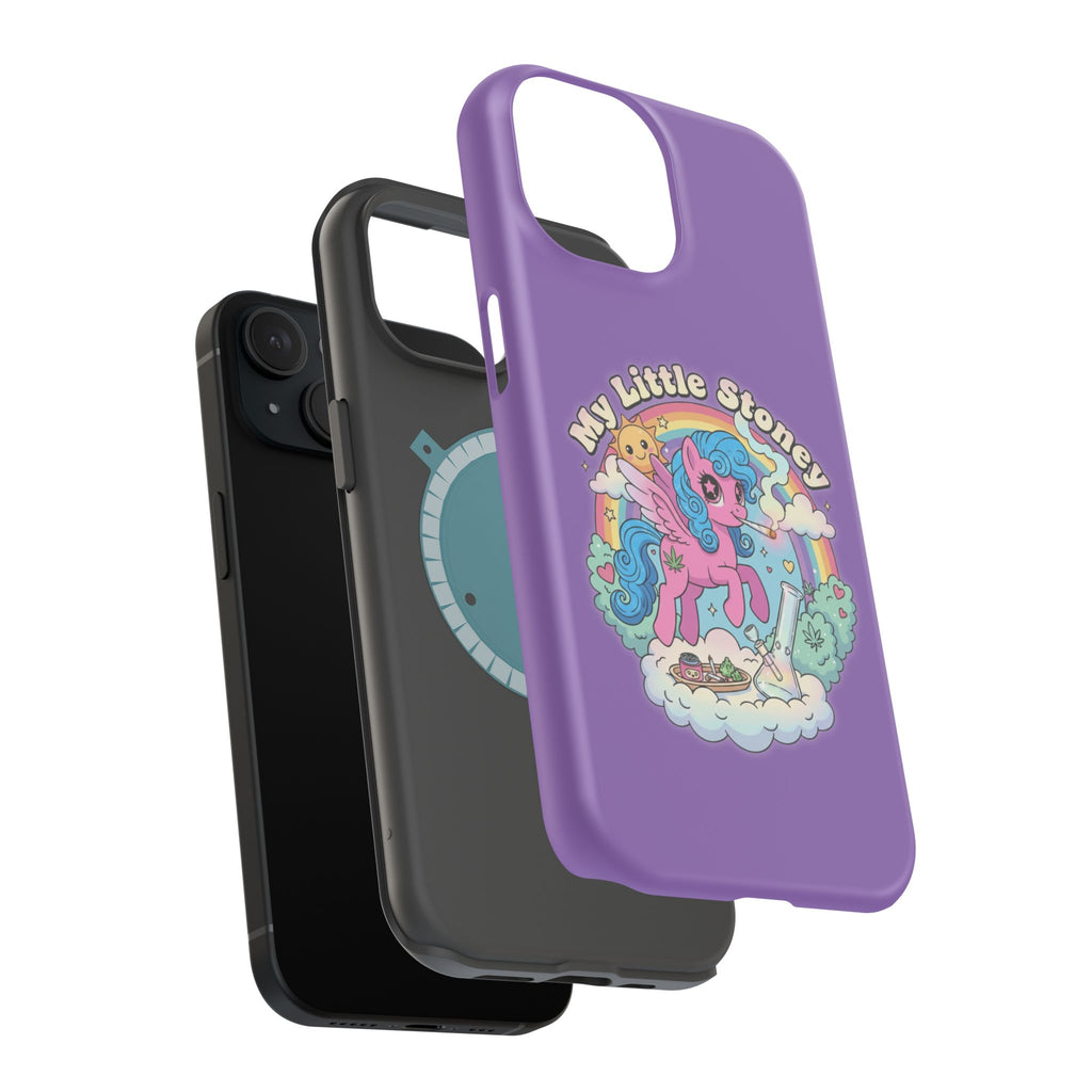 My Little Stoney Phone Case — Cute Rainbow Pony Magnetic Impact-Resistant Case for iPhone and Android
