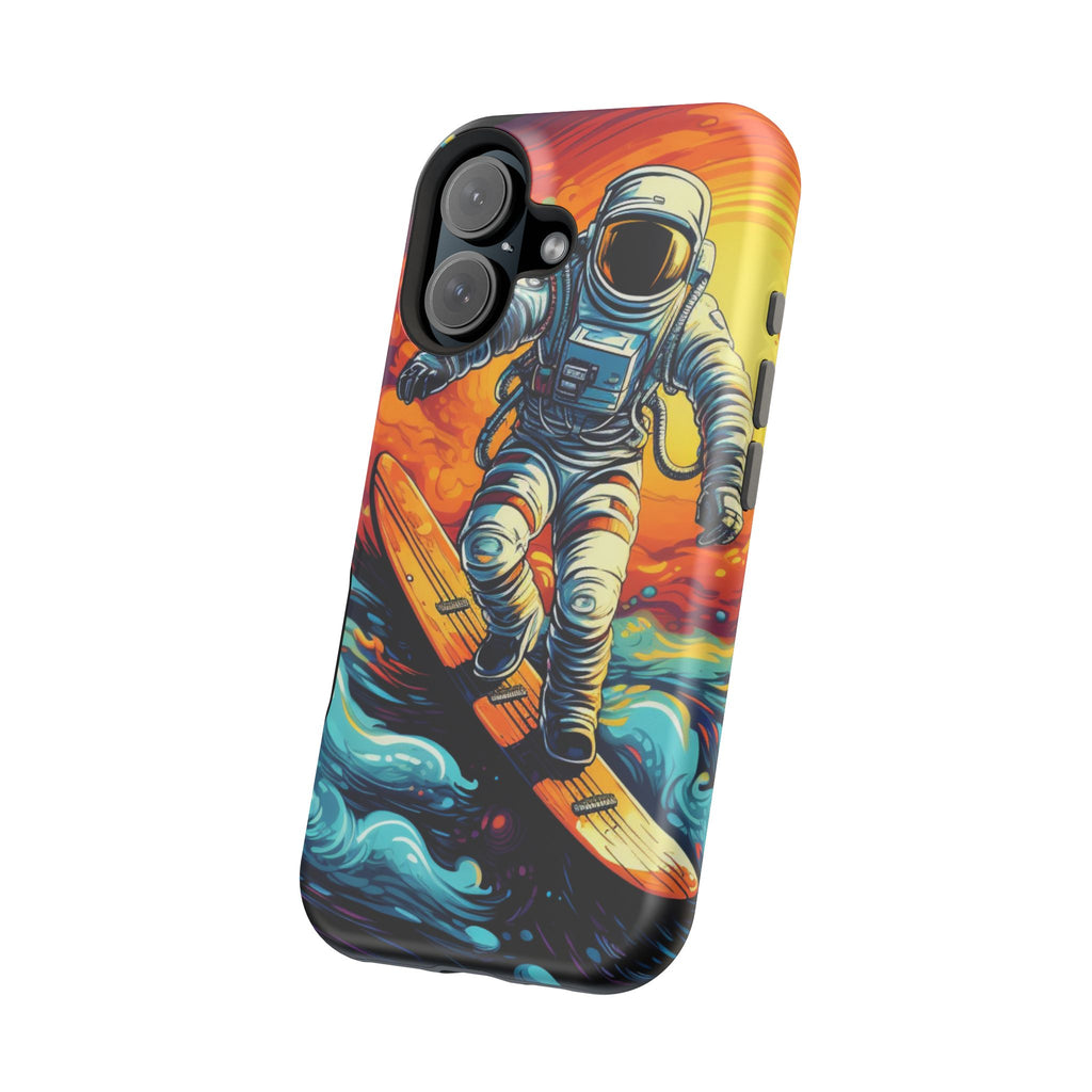Astronaut Surfing Tough Case | Galaxy Phone Cover, Space Lover Gift, Unique Phone Case, Trendy Tech Accessory, Cool Gift Idea