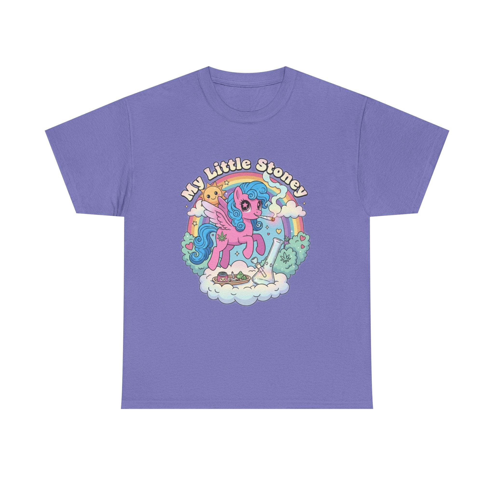 Stony Pony Parody Shirt | 80s Retro Cartoon Stoner Tee