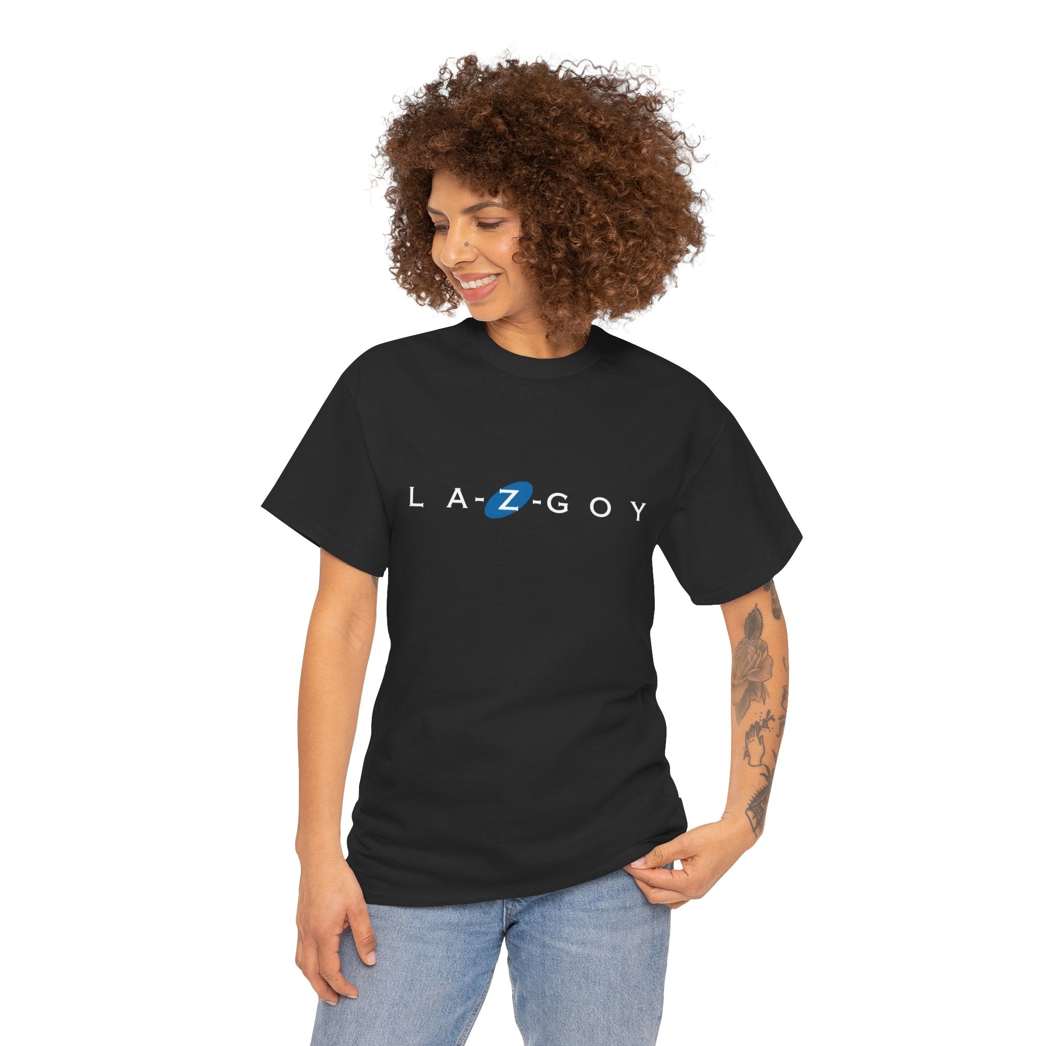 LA-Z-GOY satire tee