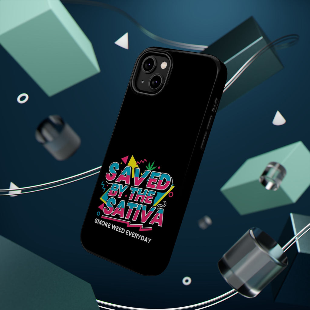 "Saved by the Sativa" Magnetic Impact-Resistant Case- Phone Case for iPhone & Android