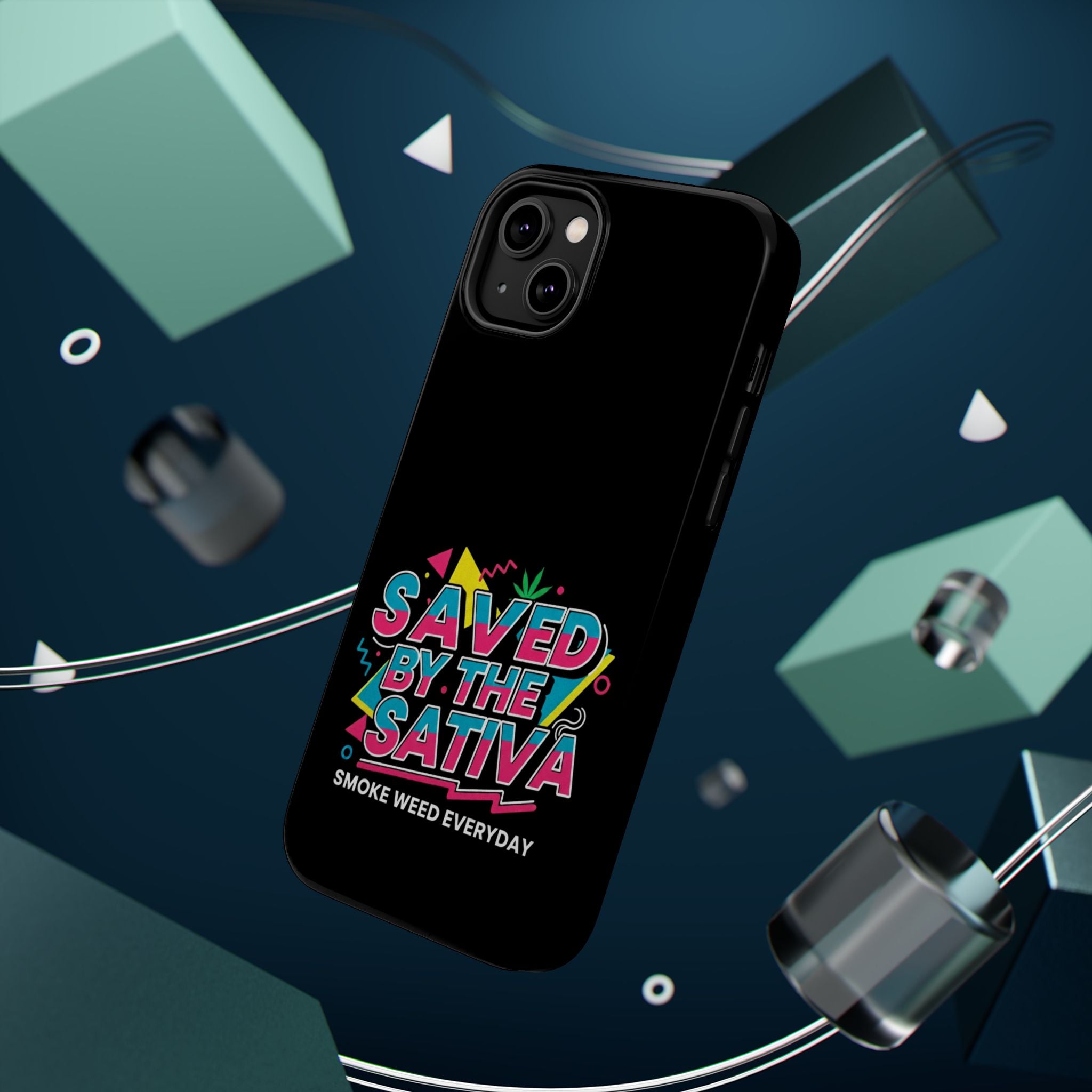 "Saved by the Sativa" Magnetic Impact-Resistant Case- Phone Case for iPhone & Android