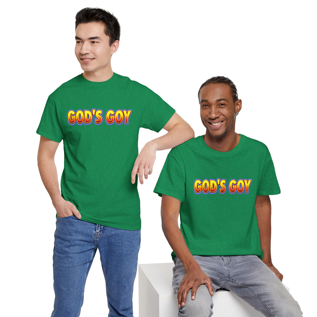 "GOD'S GOY" Bold Retro Graphic Tee
