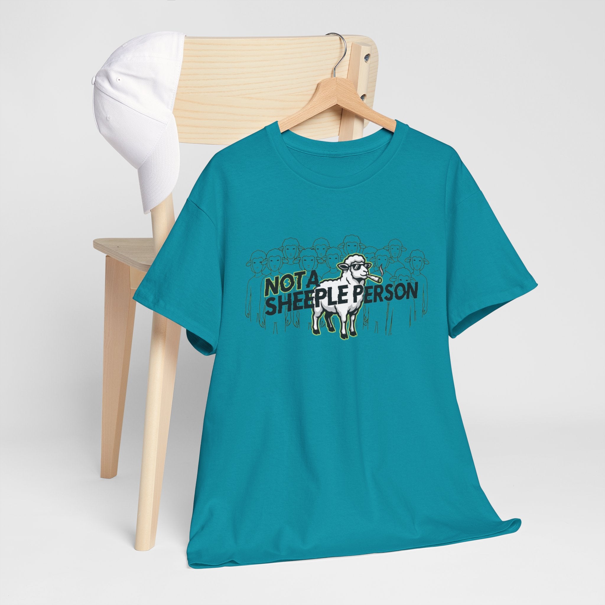 Not a Sheeple T‑Shirt — Anti‑Conformity / No NPC Graphic Tee