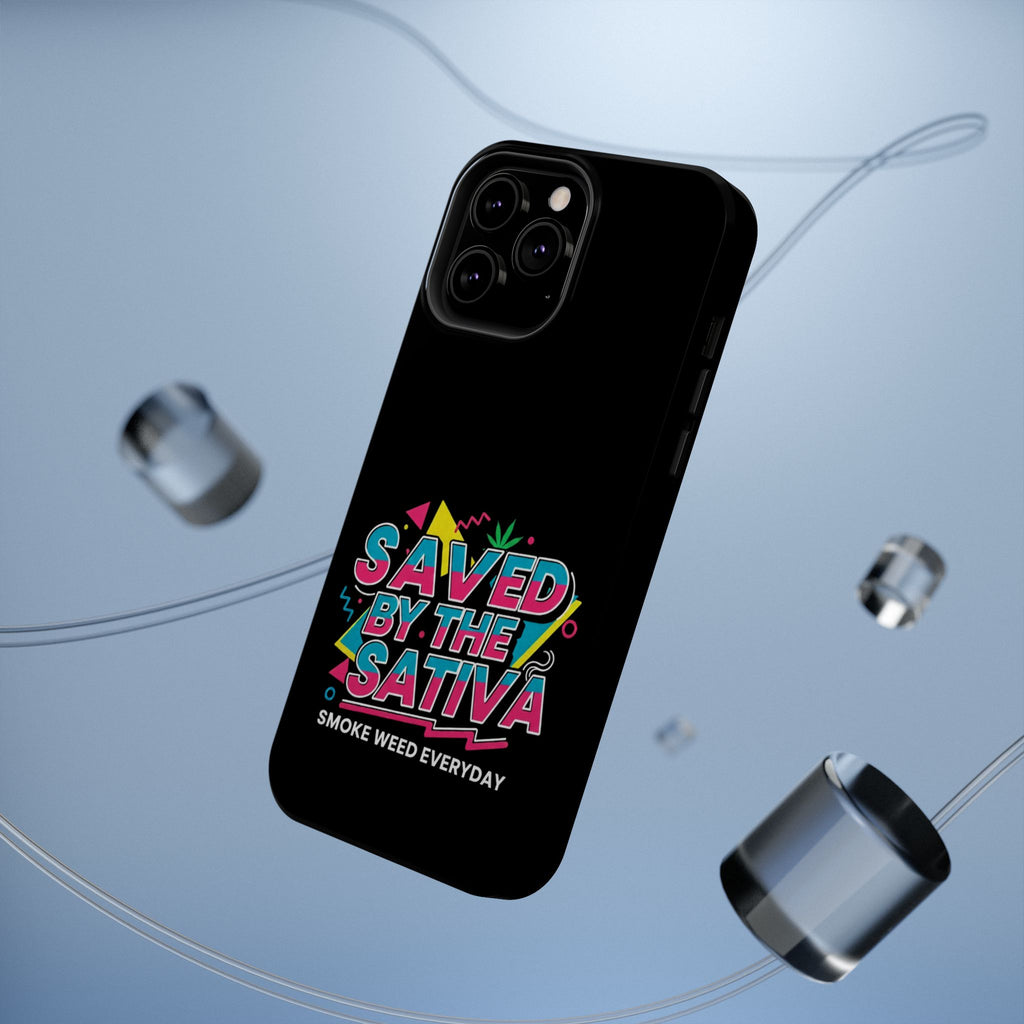 "Saved by the Sativa" Magnetic Impact-Resistant Case- Phone Case for iPhone & Android