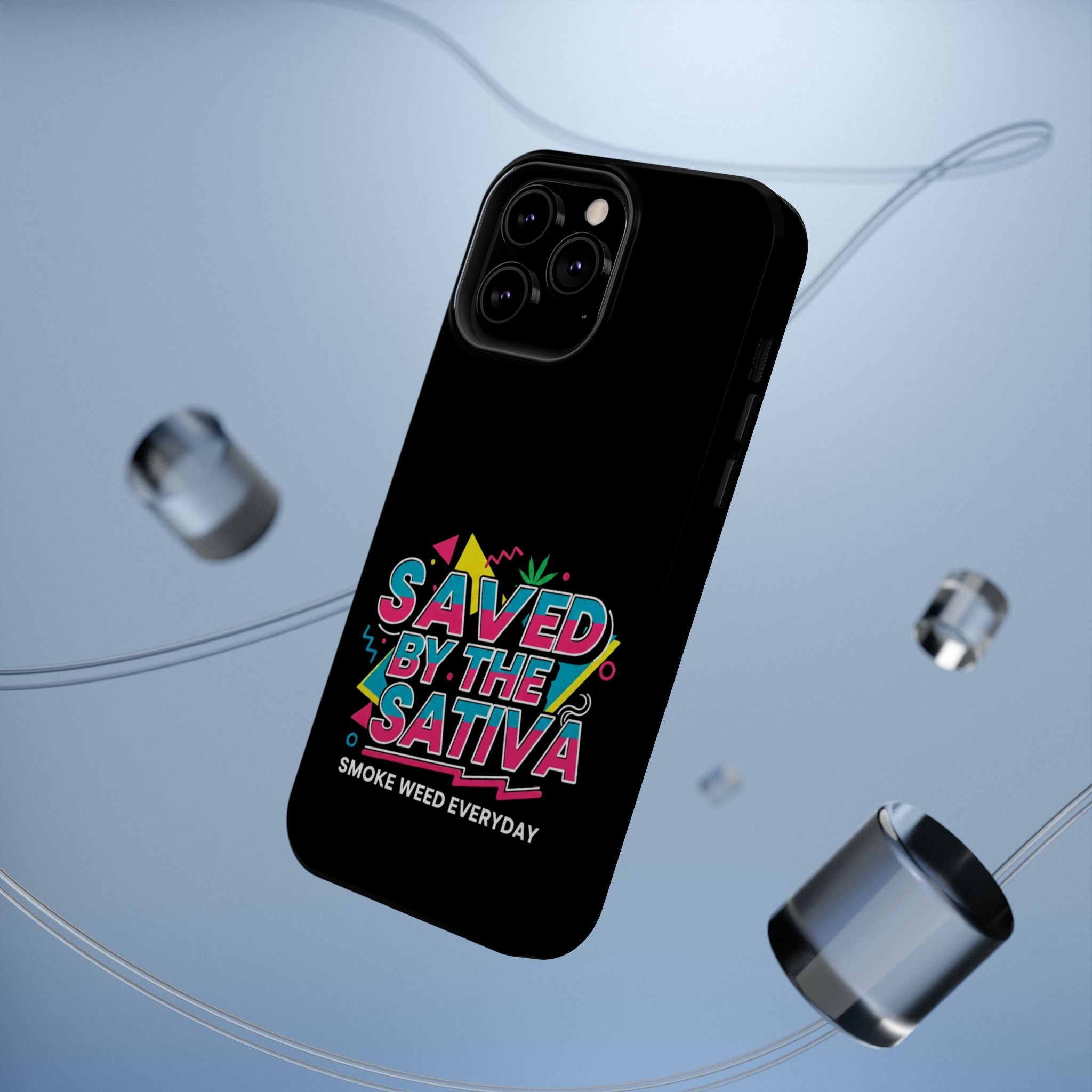 "Saved by the Sativa" Magnetic Impact-Resistant Case- Phone Case for iPhone & Android