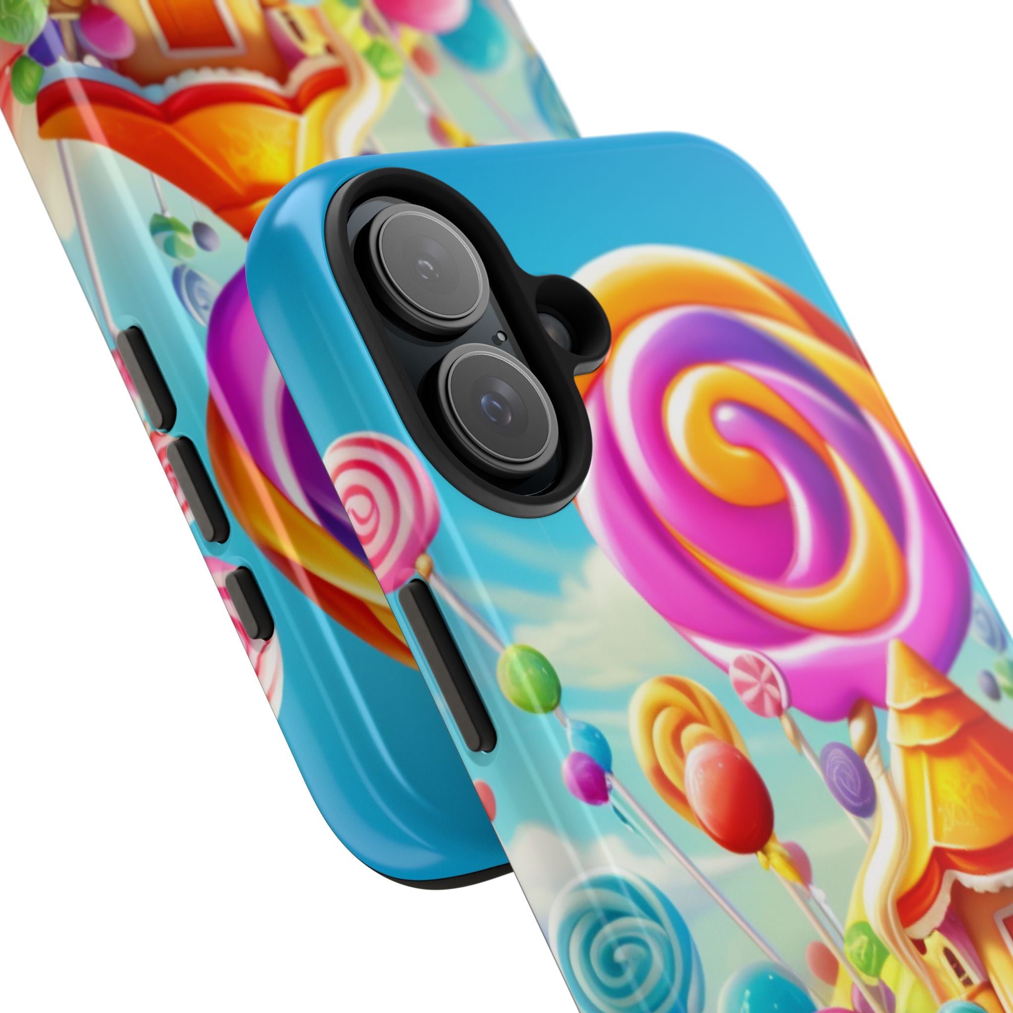 Colorful Candyland Phone Case- Tough Protective Cover, Fun Gift, Unique Accessory for Kids, Teens, Phone Accessories, Birthday Gift