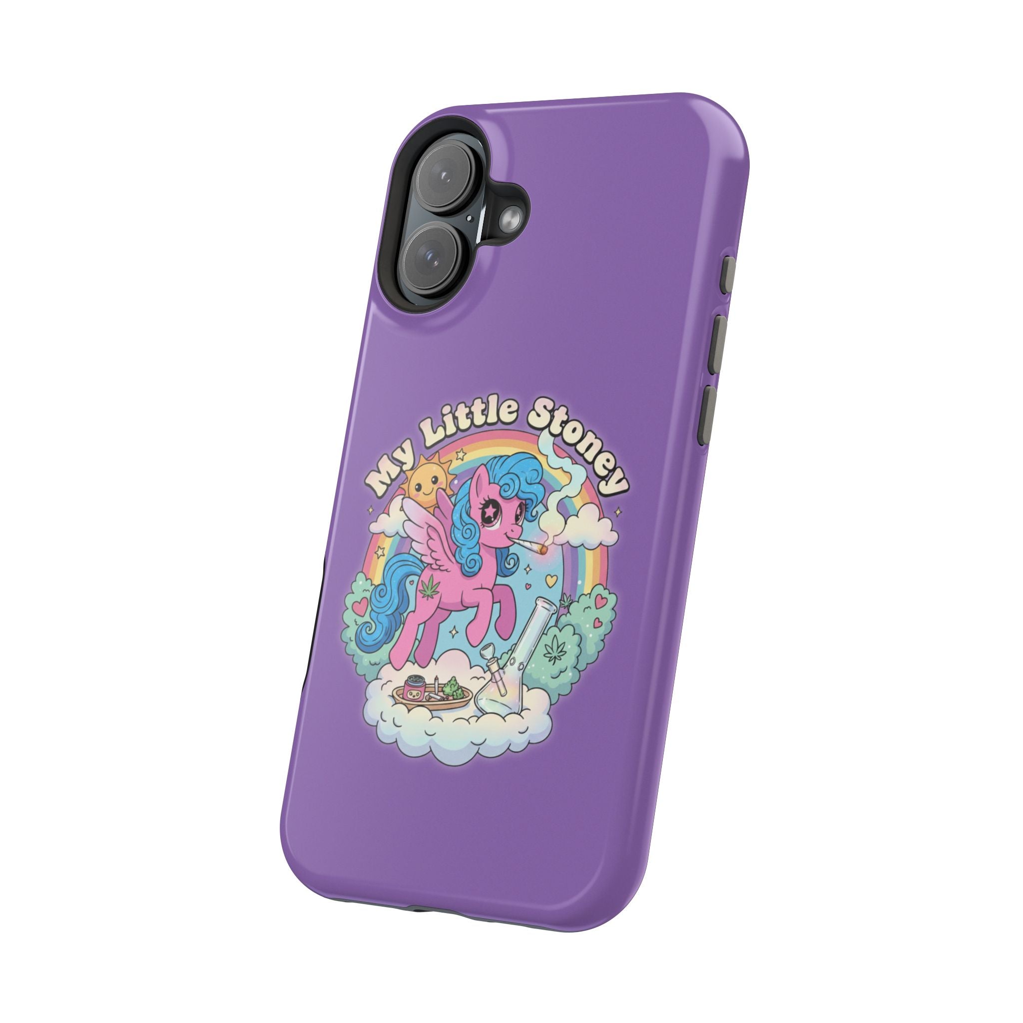 My Little Stoney Phone Case — Cute Rainbow Pony Magnetic Impact-Resistant Case for iPhone and Android