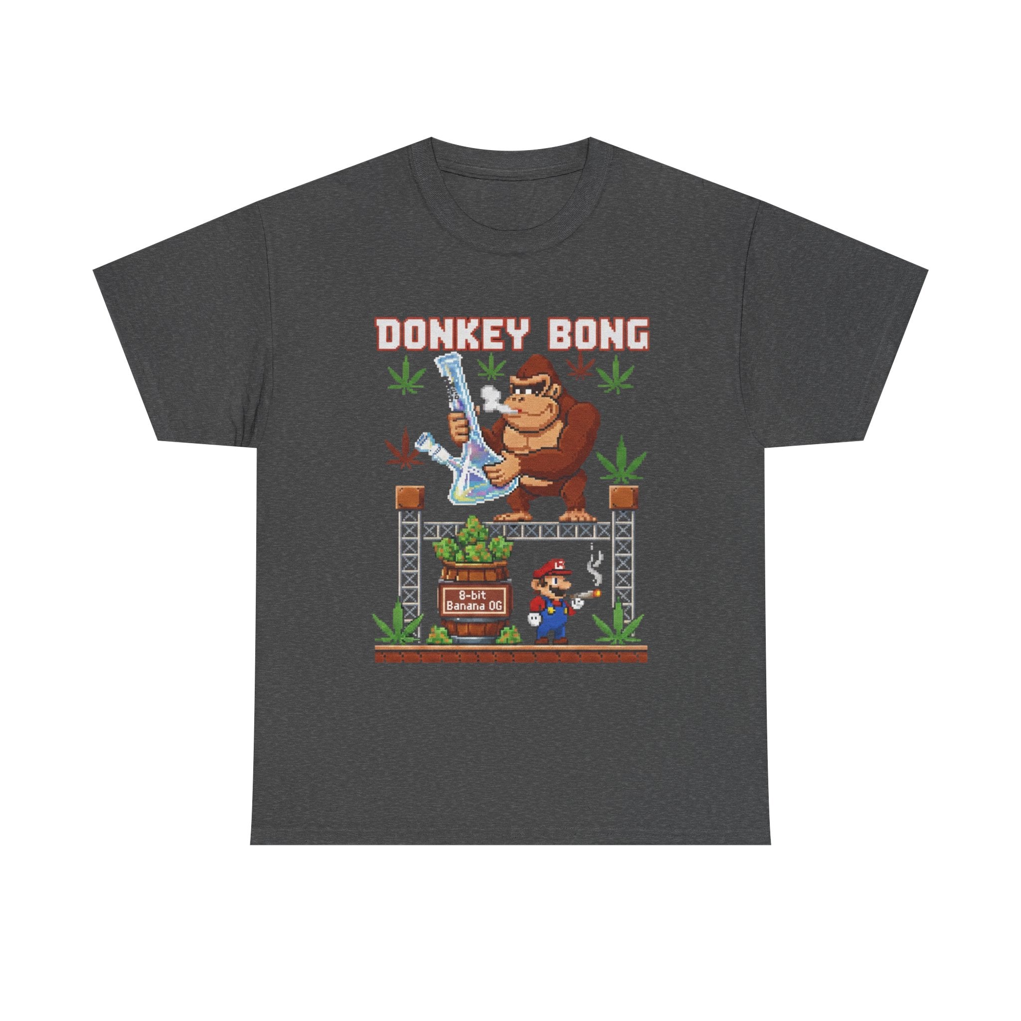 Donkey Bong Pixel Art Tee | Video Game Parody