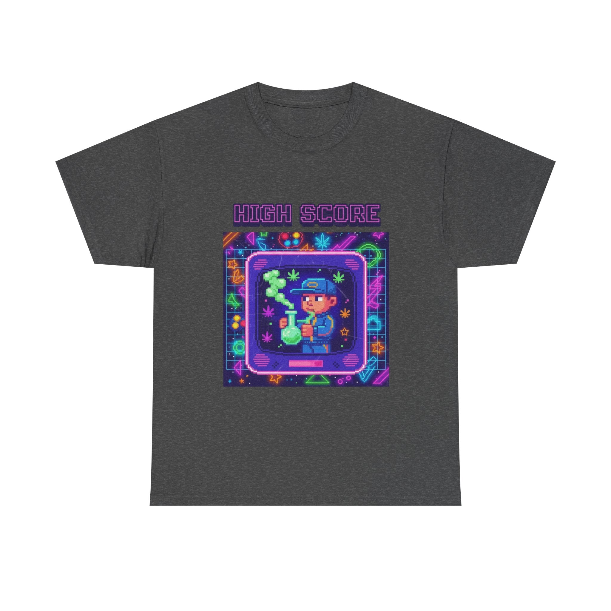 Retro Gamer Unisex Tee, High Score Tee, Video Game Shirt, Gamer Gift, Nostalgic Apparel, Fun Casual Wear